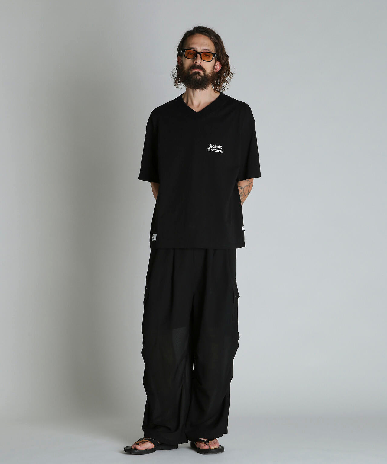 CHIFFON CARGO PANTS/シフォン カーゴパンツ