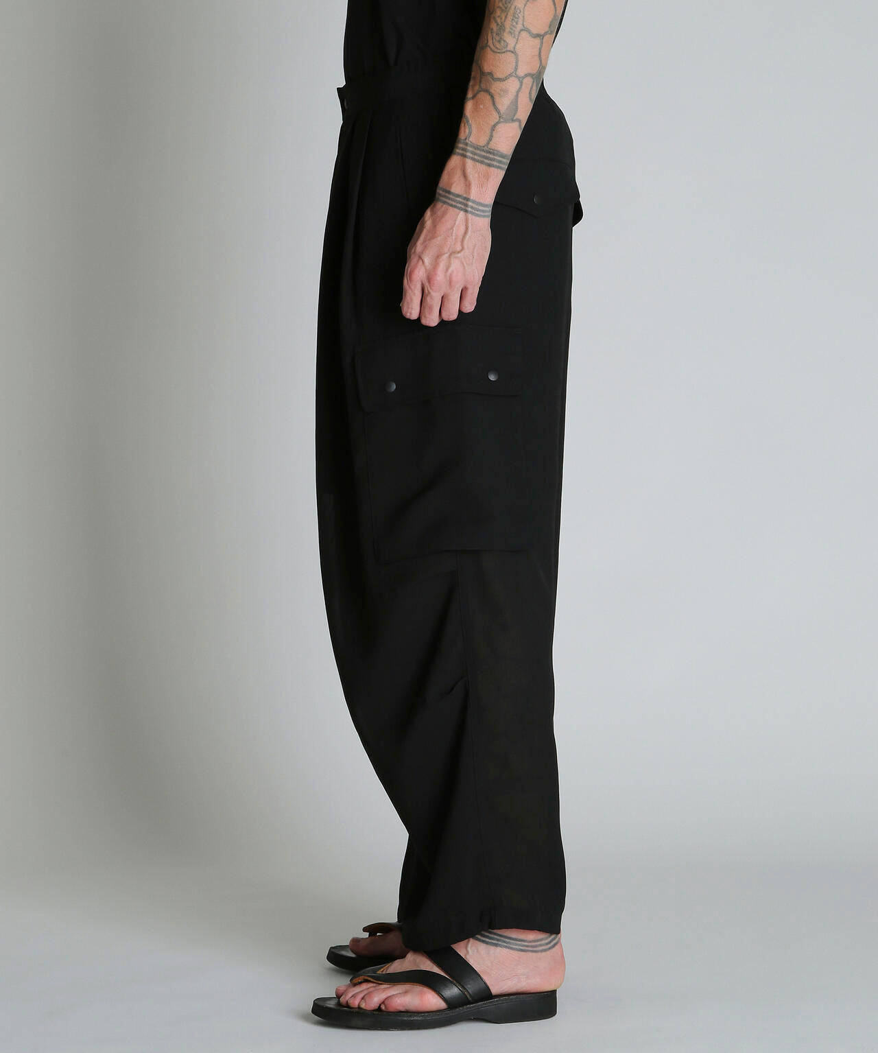 CHIFFON CARGO PANTS/シフォン カーゴパンツ