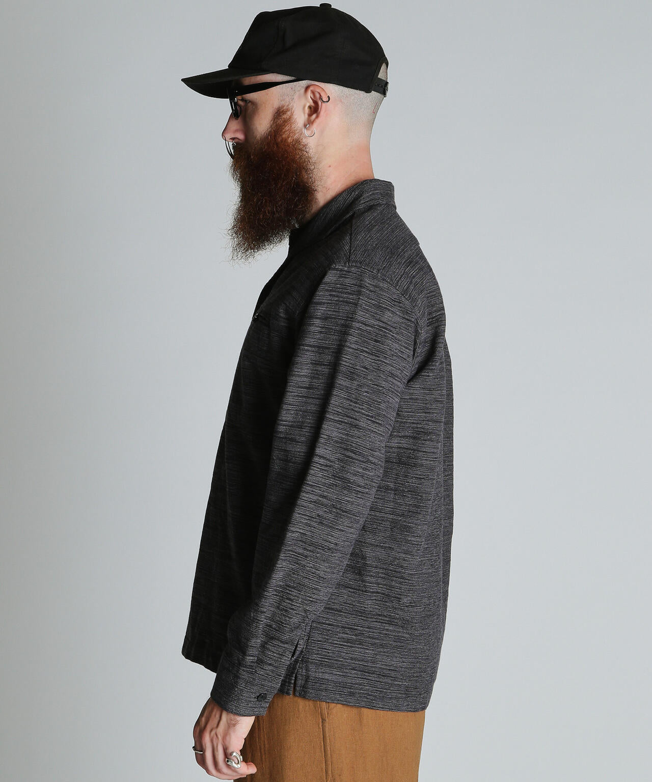 MIX SHARK COLLAR SHIRT/ミックスシャーク カラーシャツ