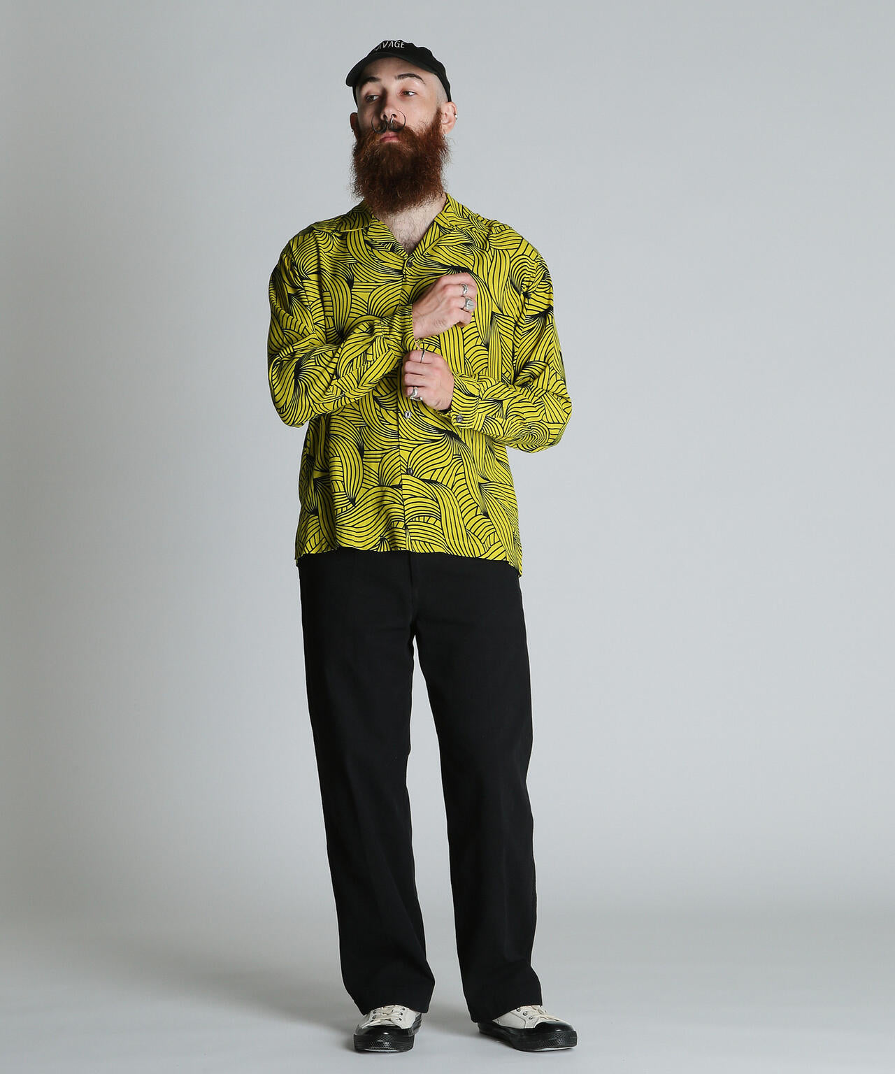 BANANA RAYON SHIRT/バナナ レーヨンシャツ