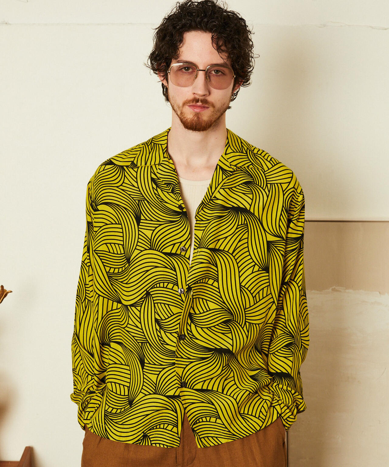 BANANA RAYON SHIRT/バナナ レーヨンシャツ