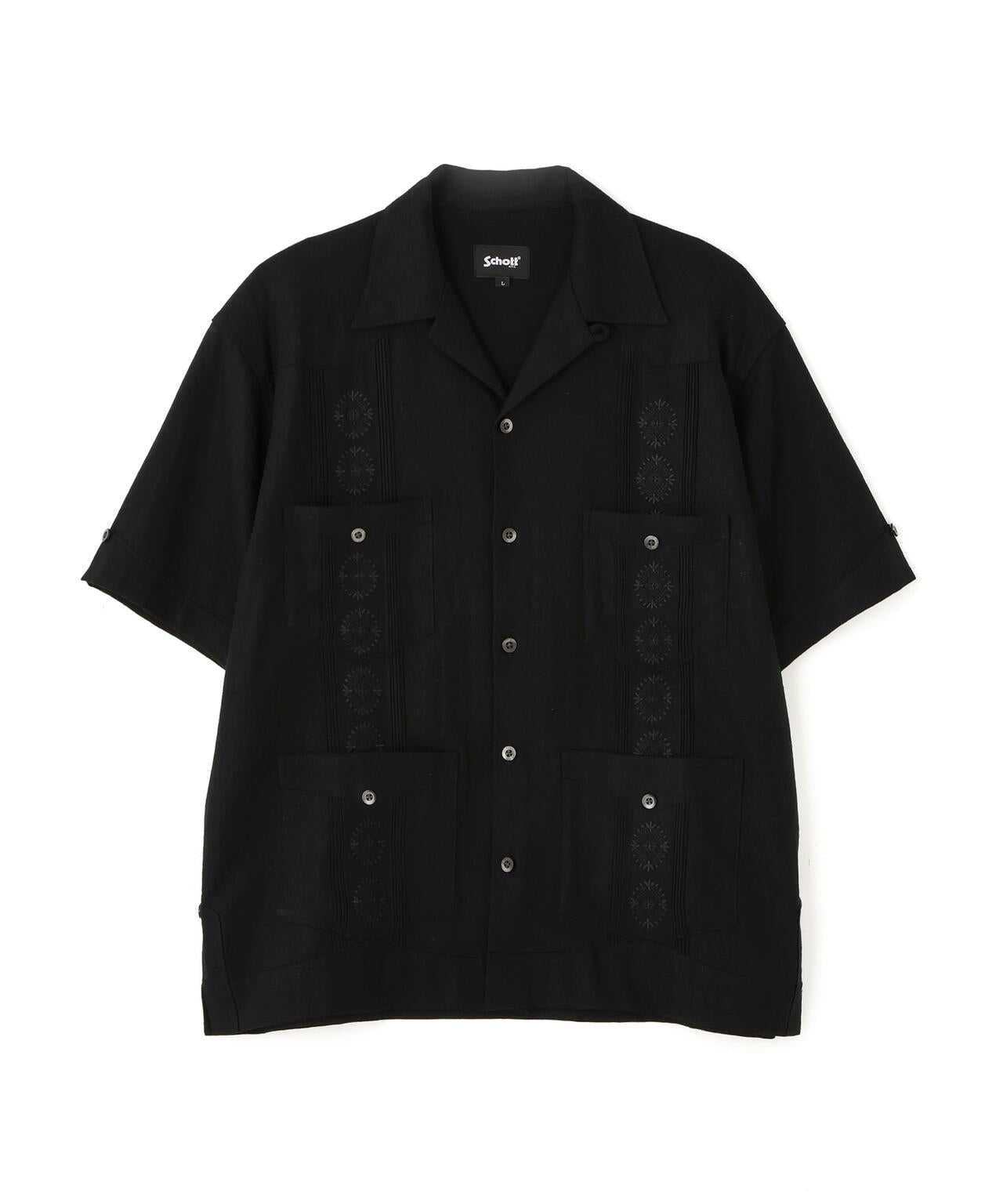LINEN GUAYABERA SHIRT/リネン キューバシャツ