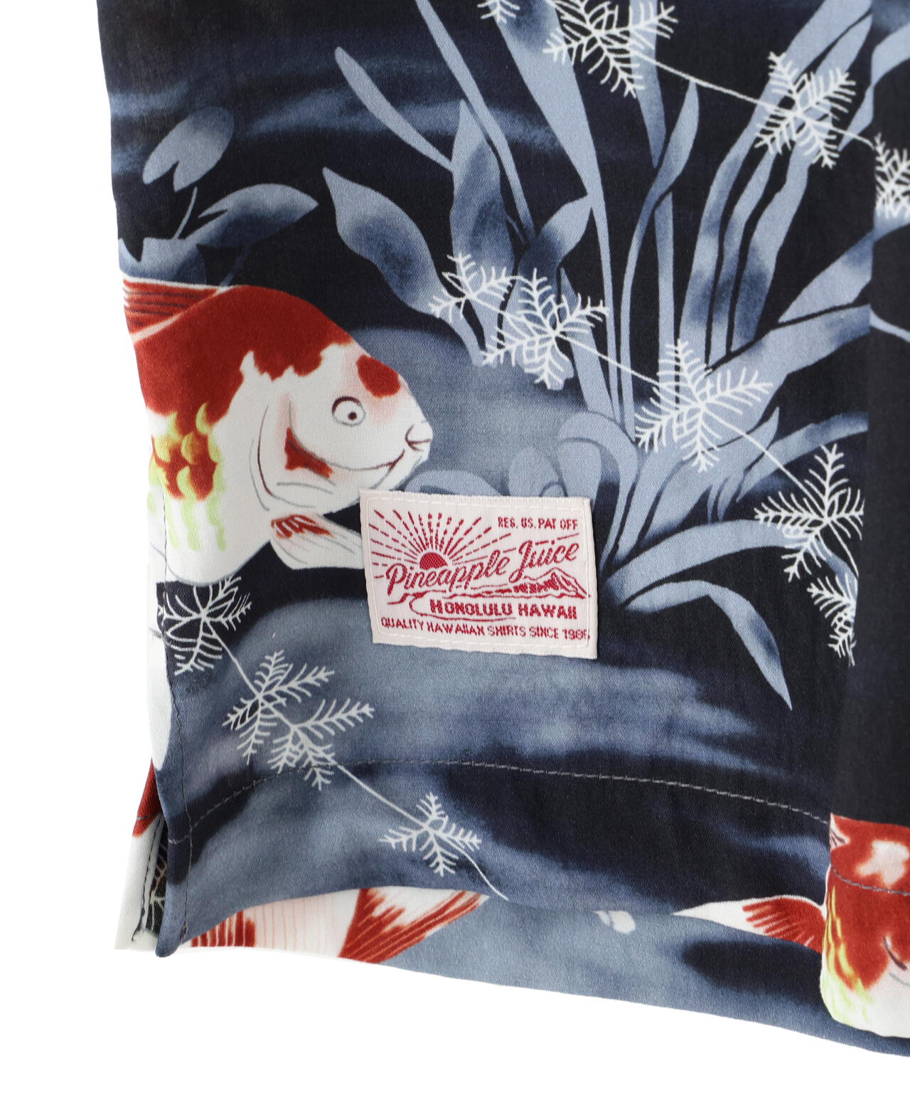 ×PINEAPPLE JUICE/×パイナップルジュース/GOLDFISH RAYON SHIRT/ゴールドフィッシュ レーヨン シャツ