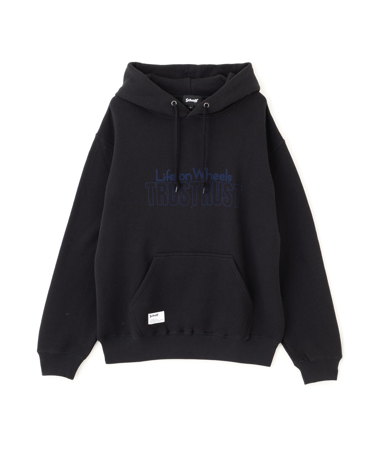 TRUST RUST HOODED KNIT SWEAT/トラストラスト ニットスウェット パーカー