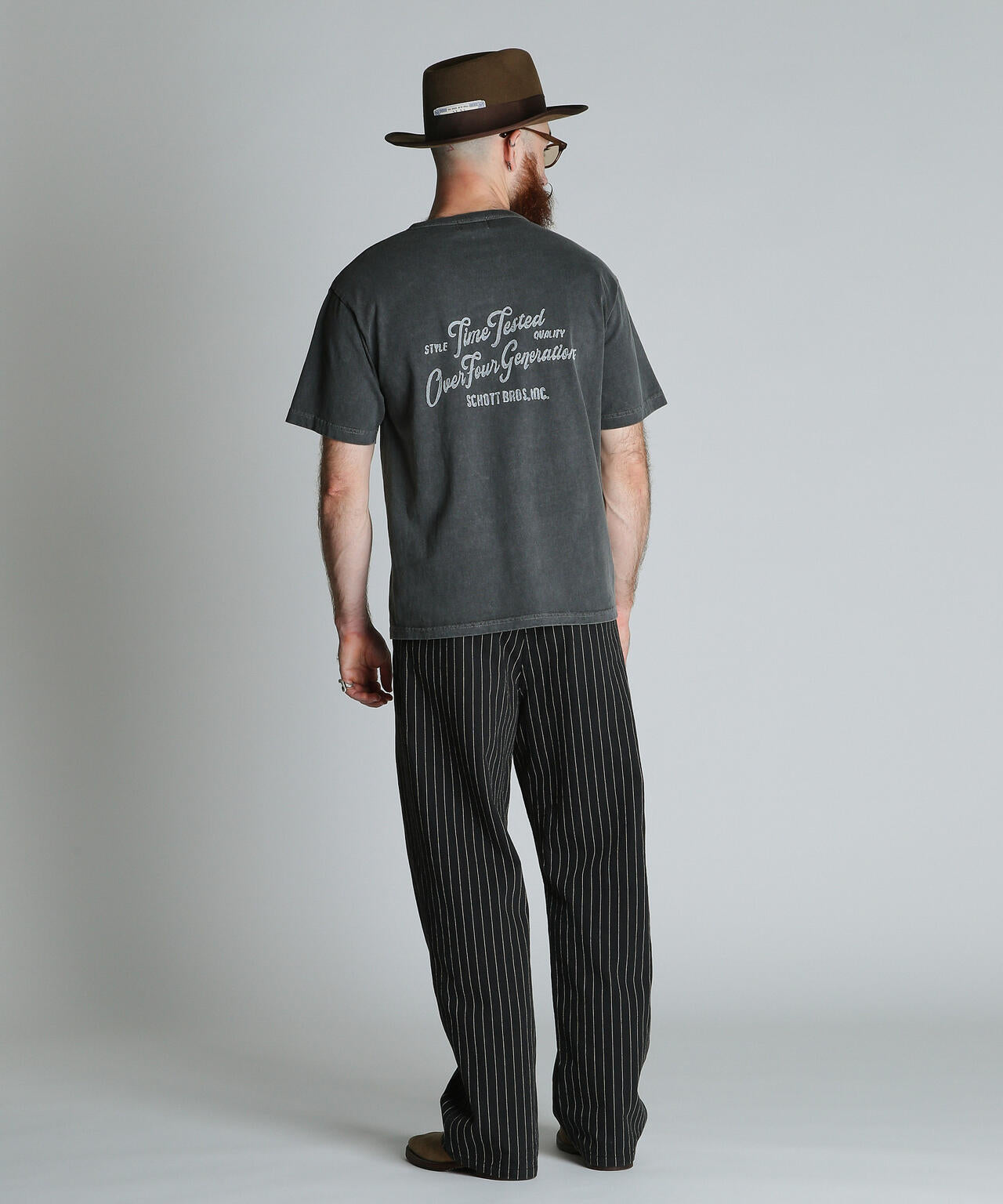 TIME TESTED OVER FOUR GENERATIONS EMB. HENLEY T-SHIRT/刺繍 ヘンリーネック Tシャツ
