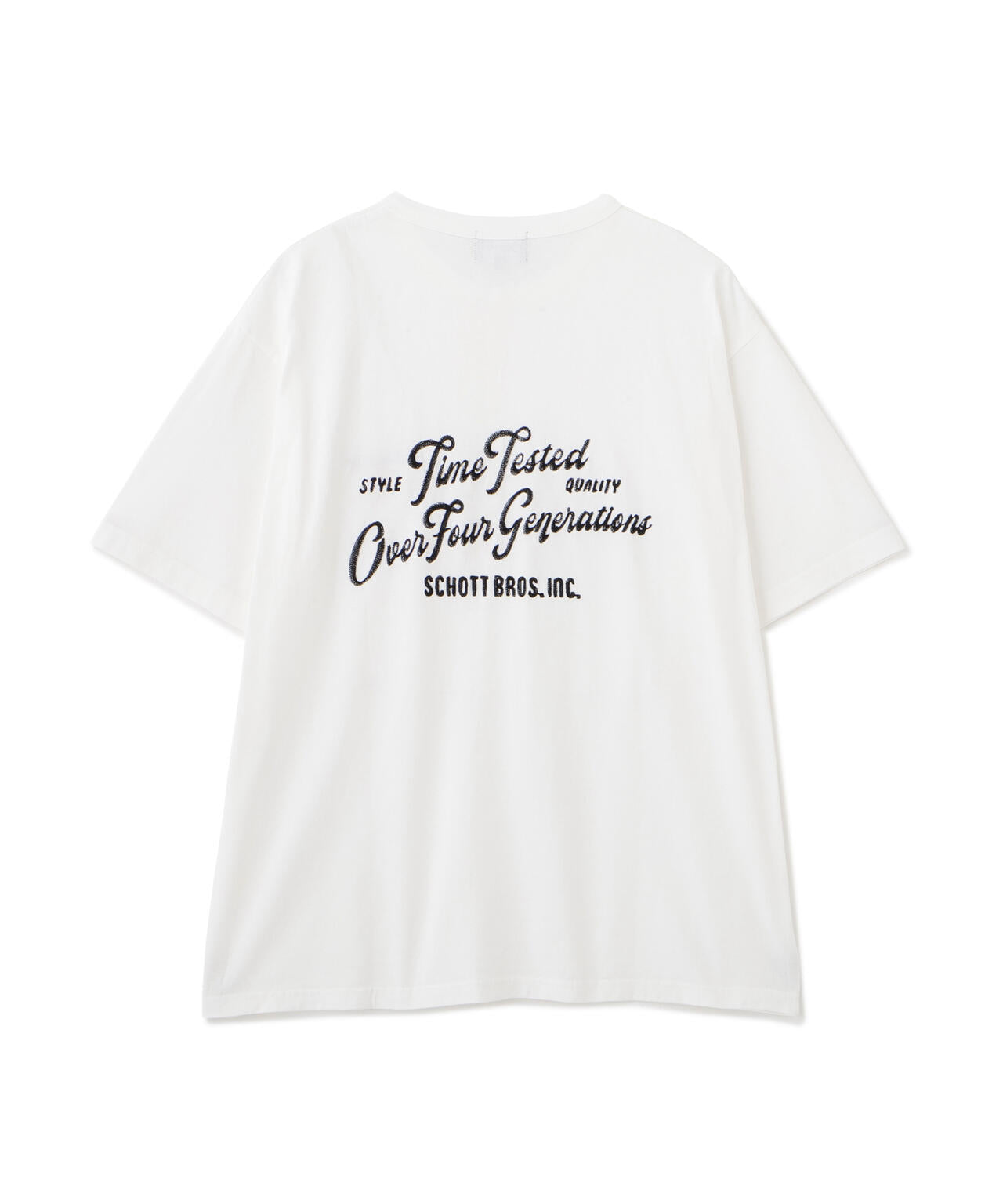 TIME TESTED OVER FOUR GENERATIONS EMB. HENLEY T-SHIRT/刺繍 ヘンリーネック Tシャツ