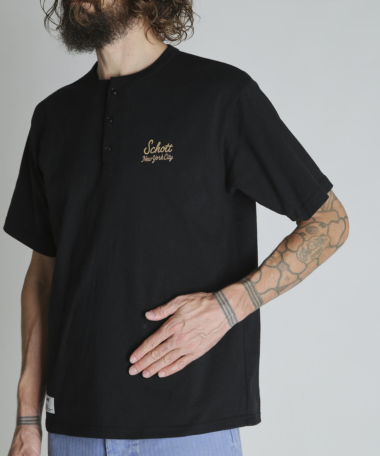 ROPE HENLEY T-SHIRT/ロープヘンリー Tシャツ