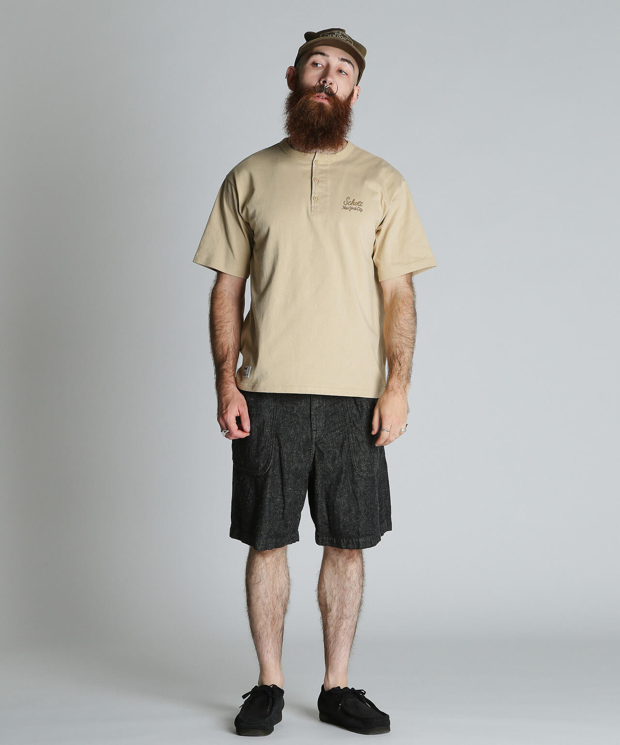 ROPE HENLEY T-SHIRT/ロープヘンリー Tシャツ
