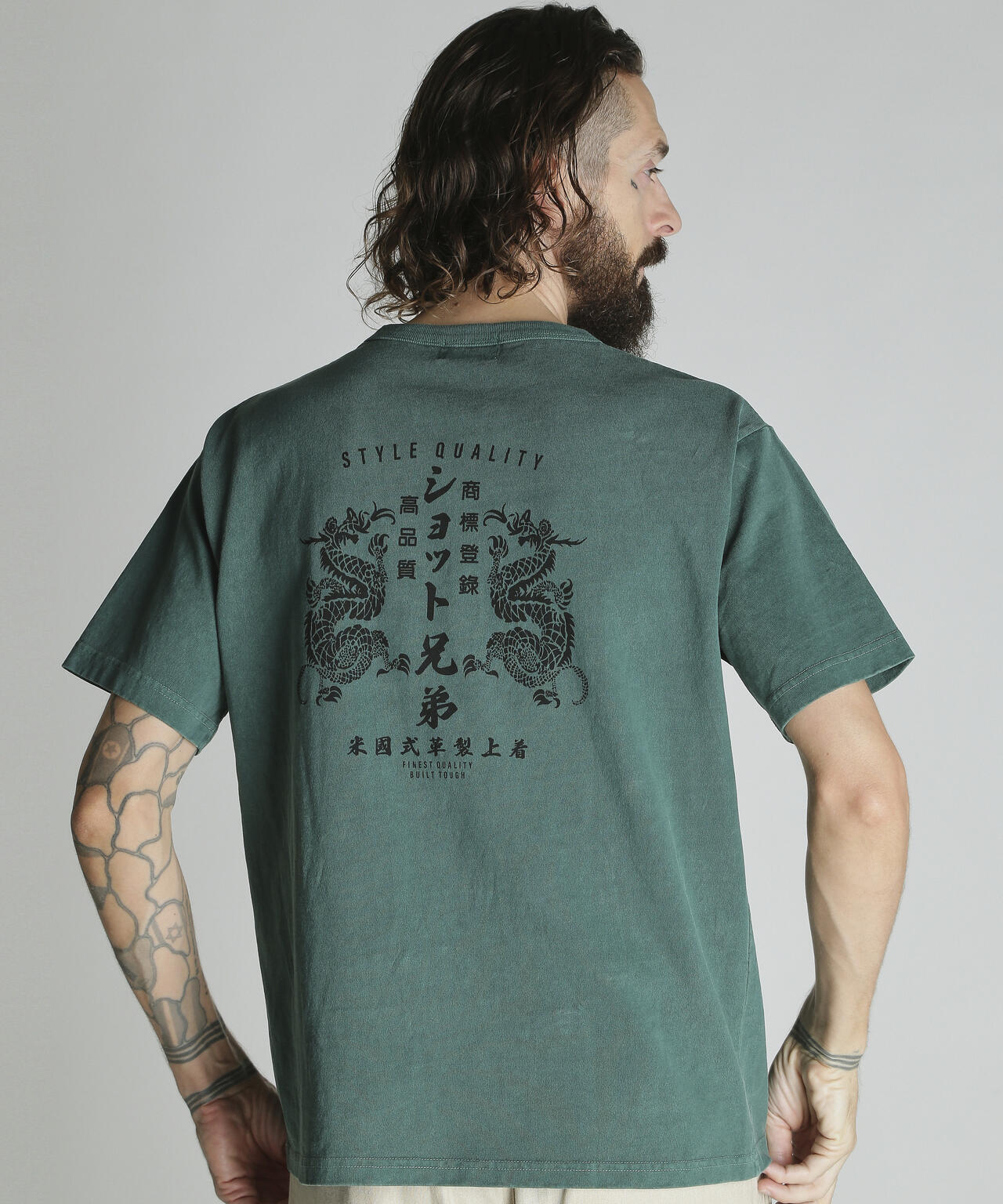 ADVERTISEMENT DRAGON PG T-SHIRT/アドバタイズメント ドラゴン Tシャツ