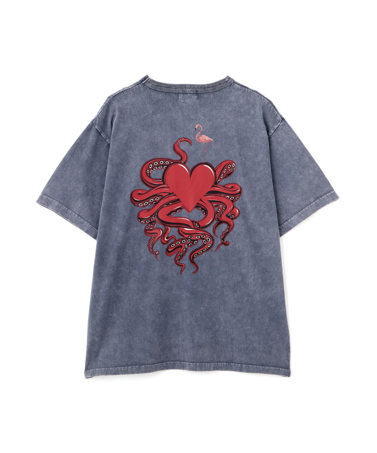 HEART OCTOPUS T-SHIRT/ハートオクトパス Tシャツ