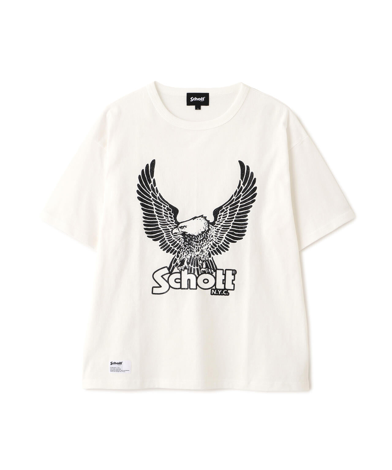 GLITTER EAGLE COMPACT T-SHIRT/グリッター イーグル コンパクト Tシャツ