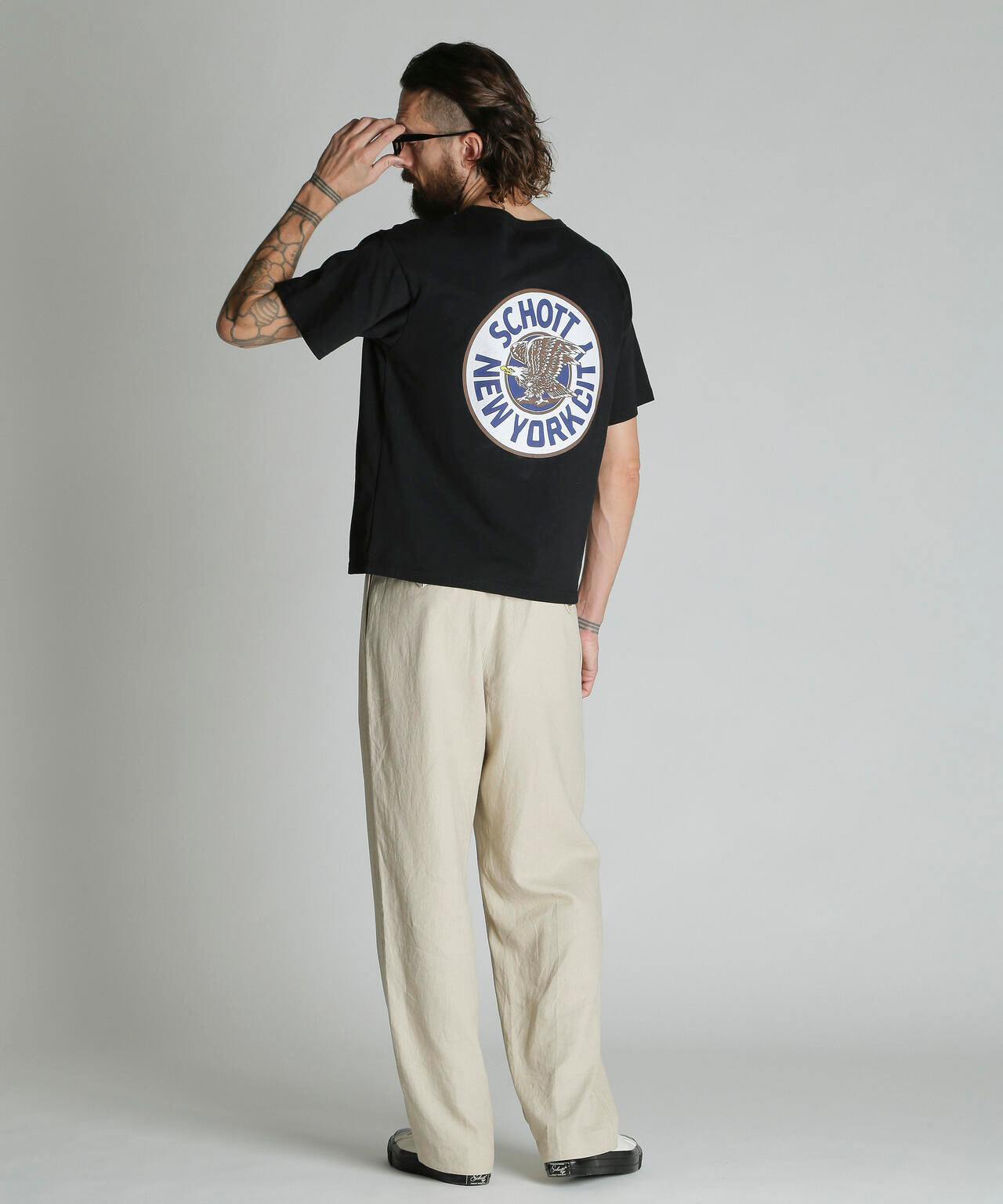 CIRCLE EAGLE COMPACT T-SHIRT/サークル イーグル コンパクト Tシャツ
