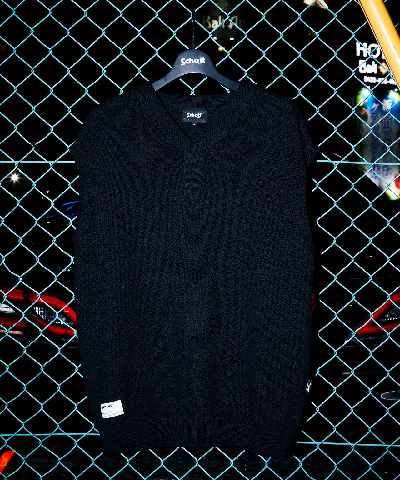 BLACK SHEEP KNIT VEST/ブラックシープ ニットベスト