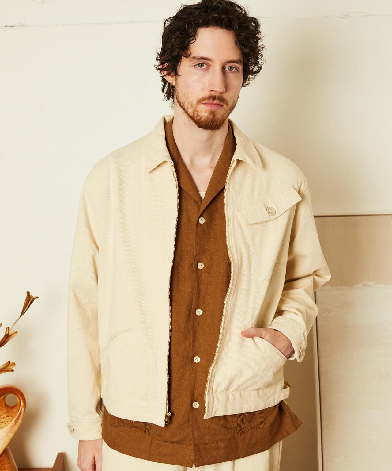 KERSEY WORK JACKET/カルゼ ワークジャケット