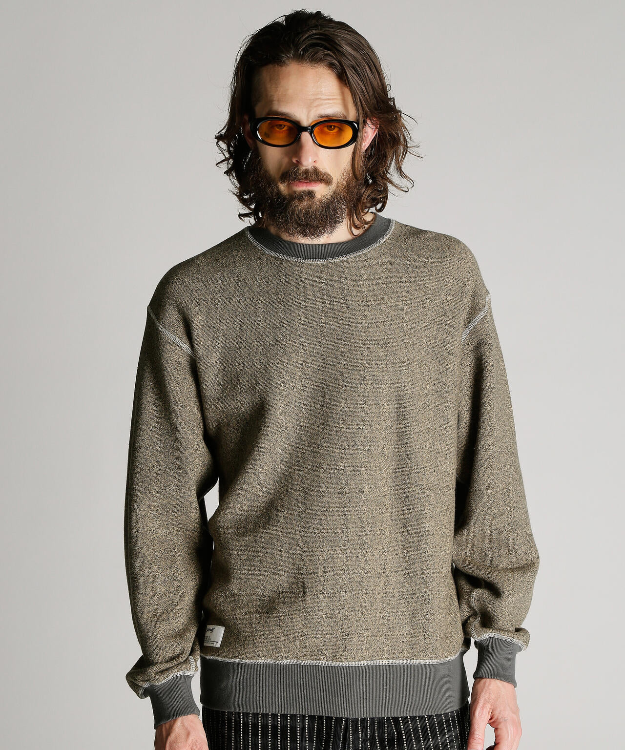 SALT AND PEPPER CREW SWEAT/ソルトアンドペッパー スウェット