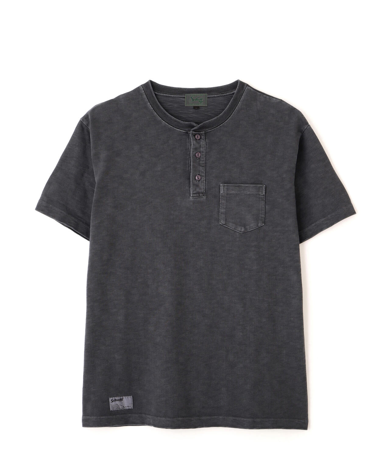 SLUB HENLEY T-SHIRT/スラブ ヘンリー Tシャツ