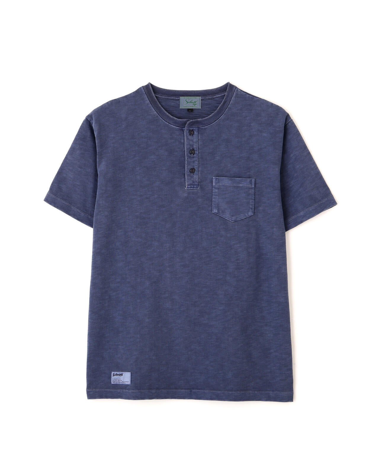 SLUB HENLEY T-SHIRT/スラブ ヘンリー Tシャツ