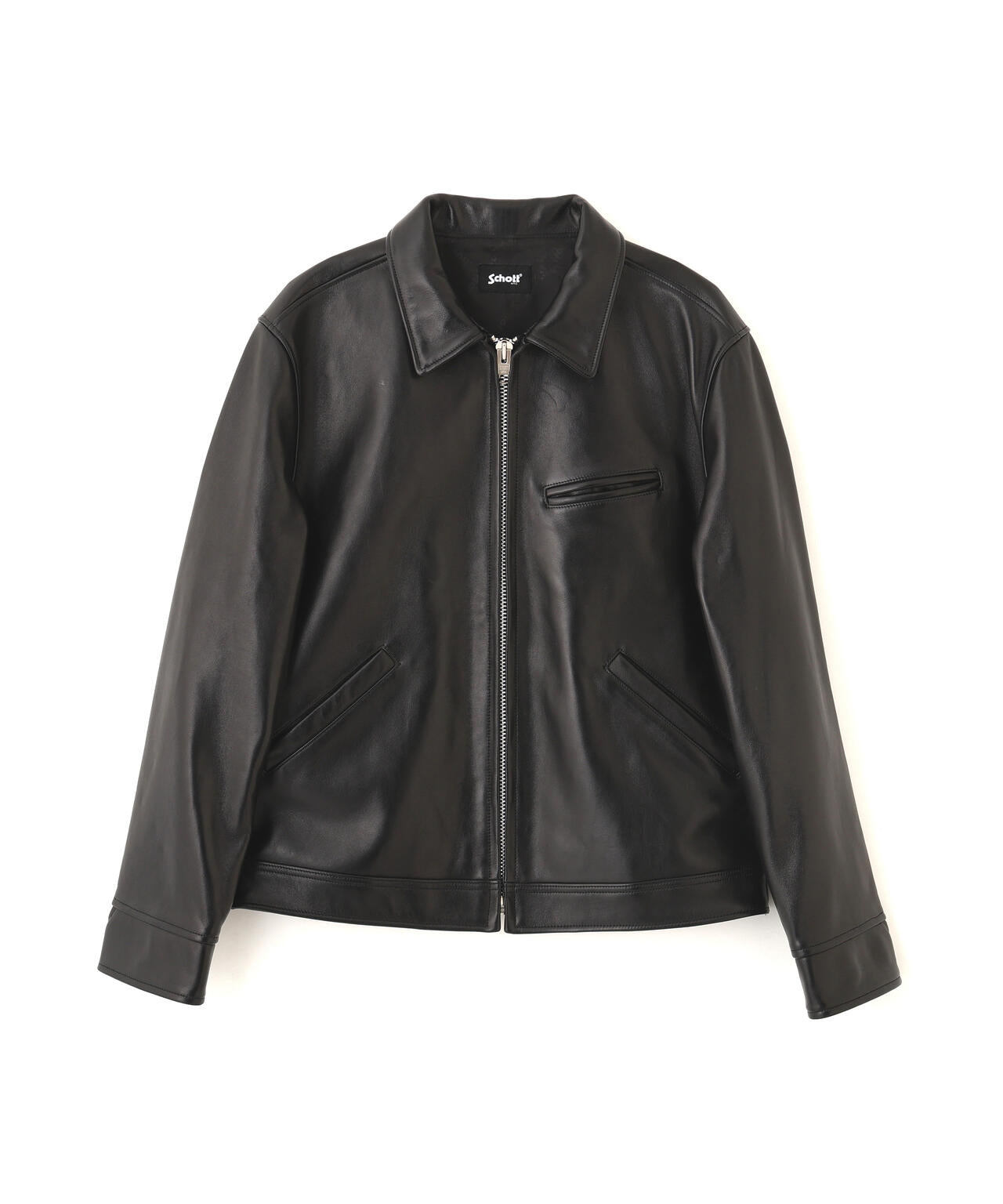 LEATHER TRACKER JACKET/レザートラッカージャケット