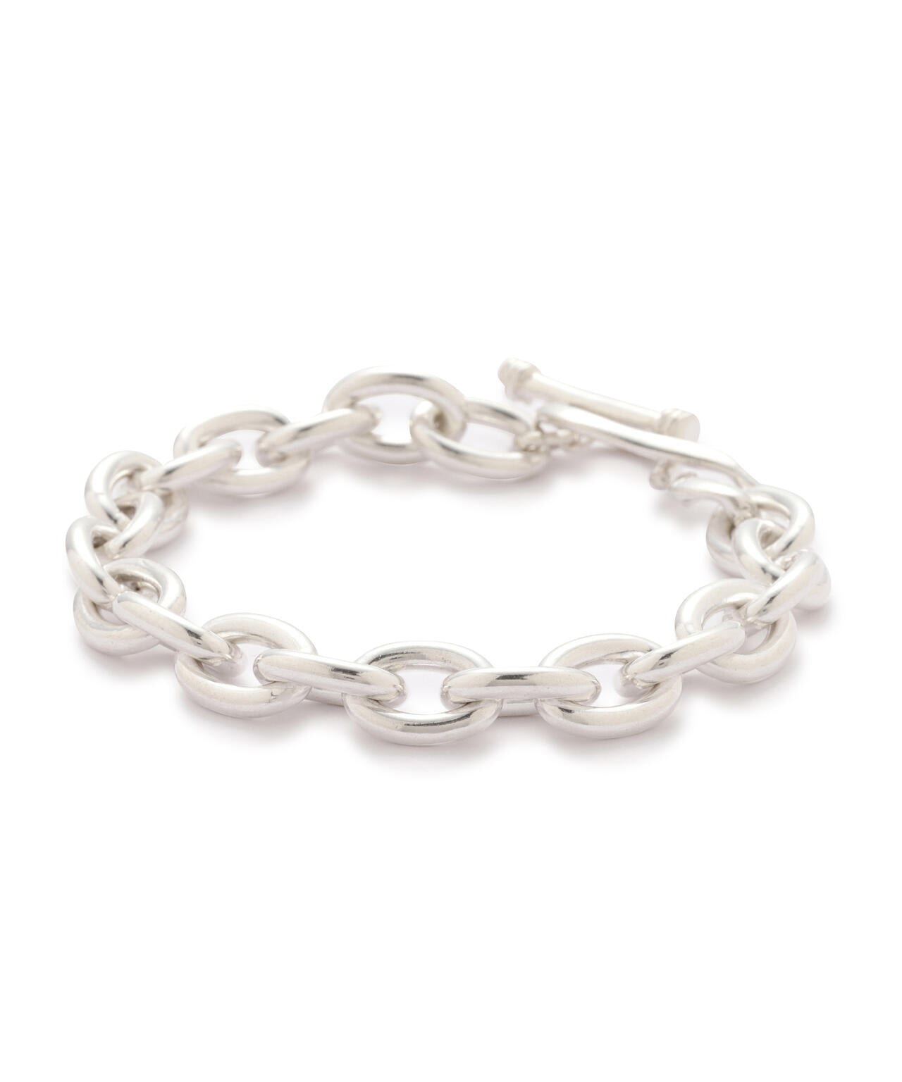 meian/メイアン/STERLING SILVER CLOG FAT CHAIN BRACELET