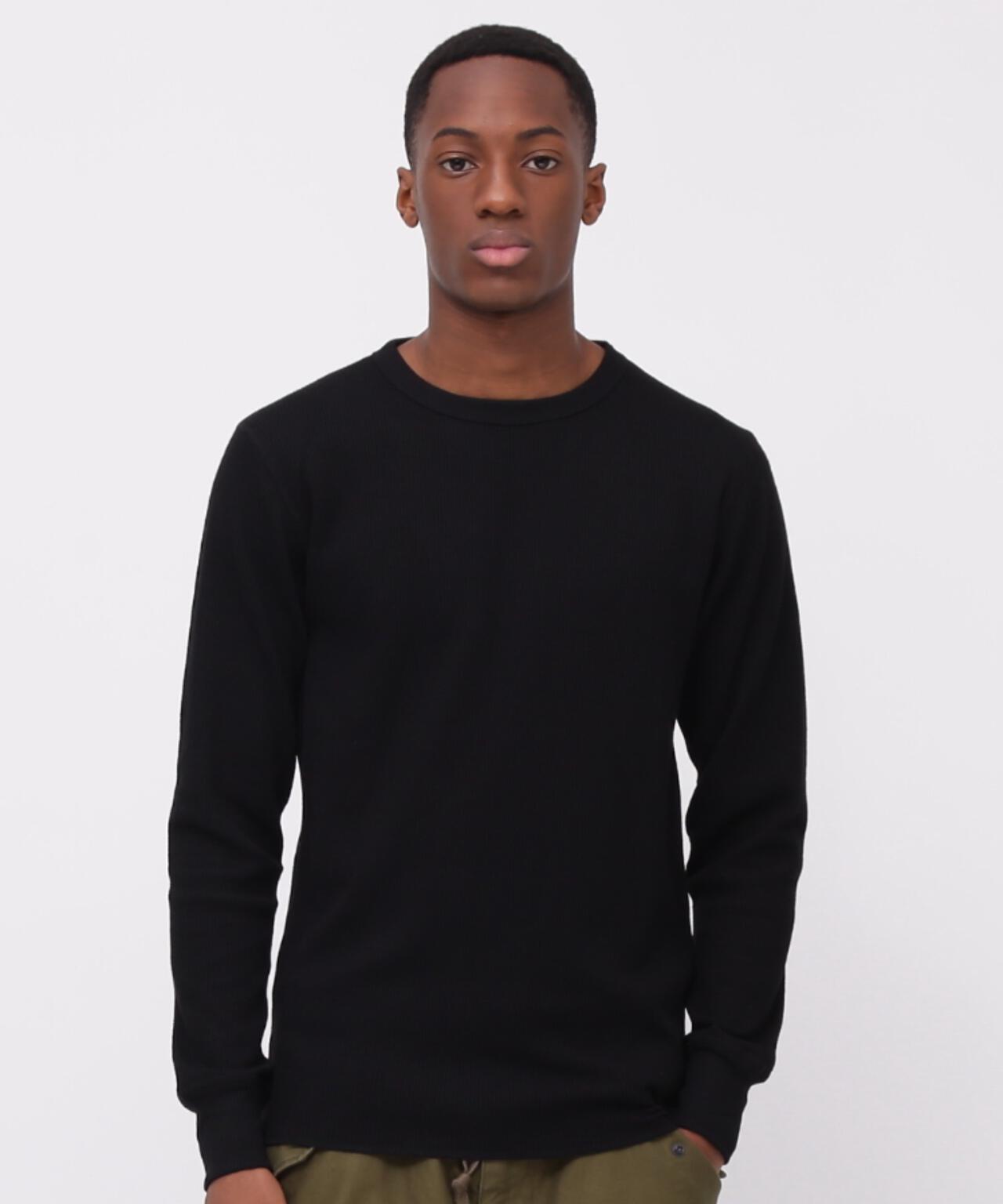 《DAILY/デイリー》THERMAL L/S CREW NECK T-SHIRT