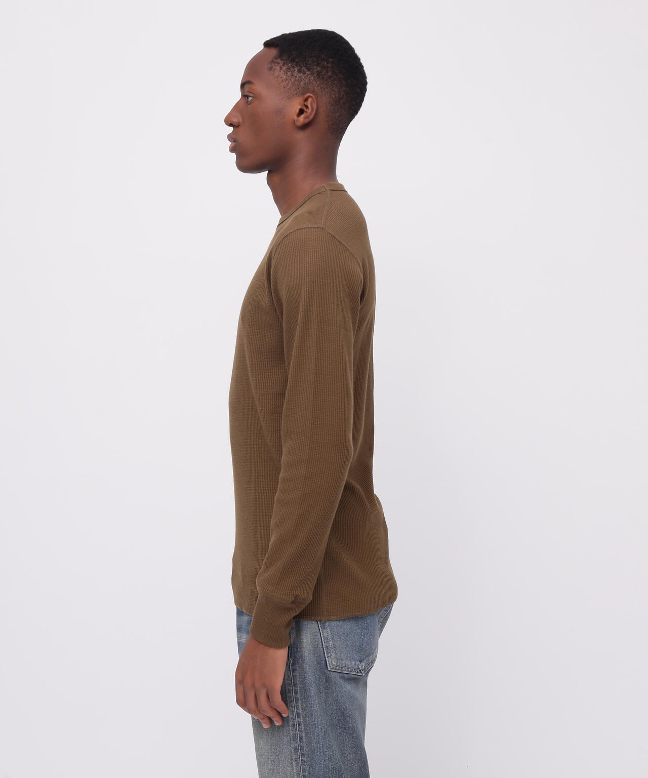 《DAILY/デイリー》THERMAL L/S CREW NECK T-SHIRT