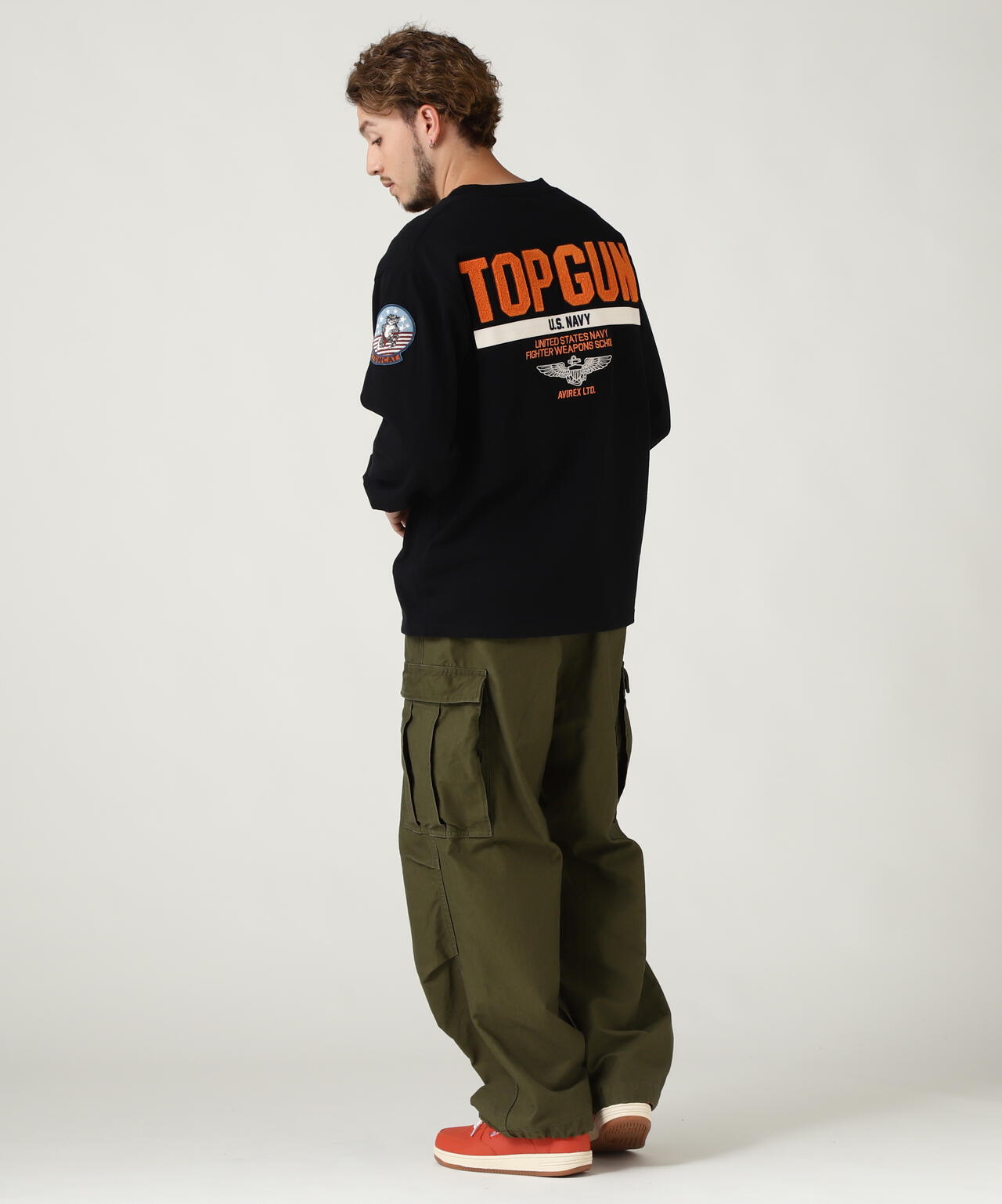 LONG SLEEVE T-SHIRT TOPGUN / 長袖 Tシャツ トップガン