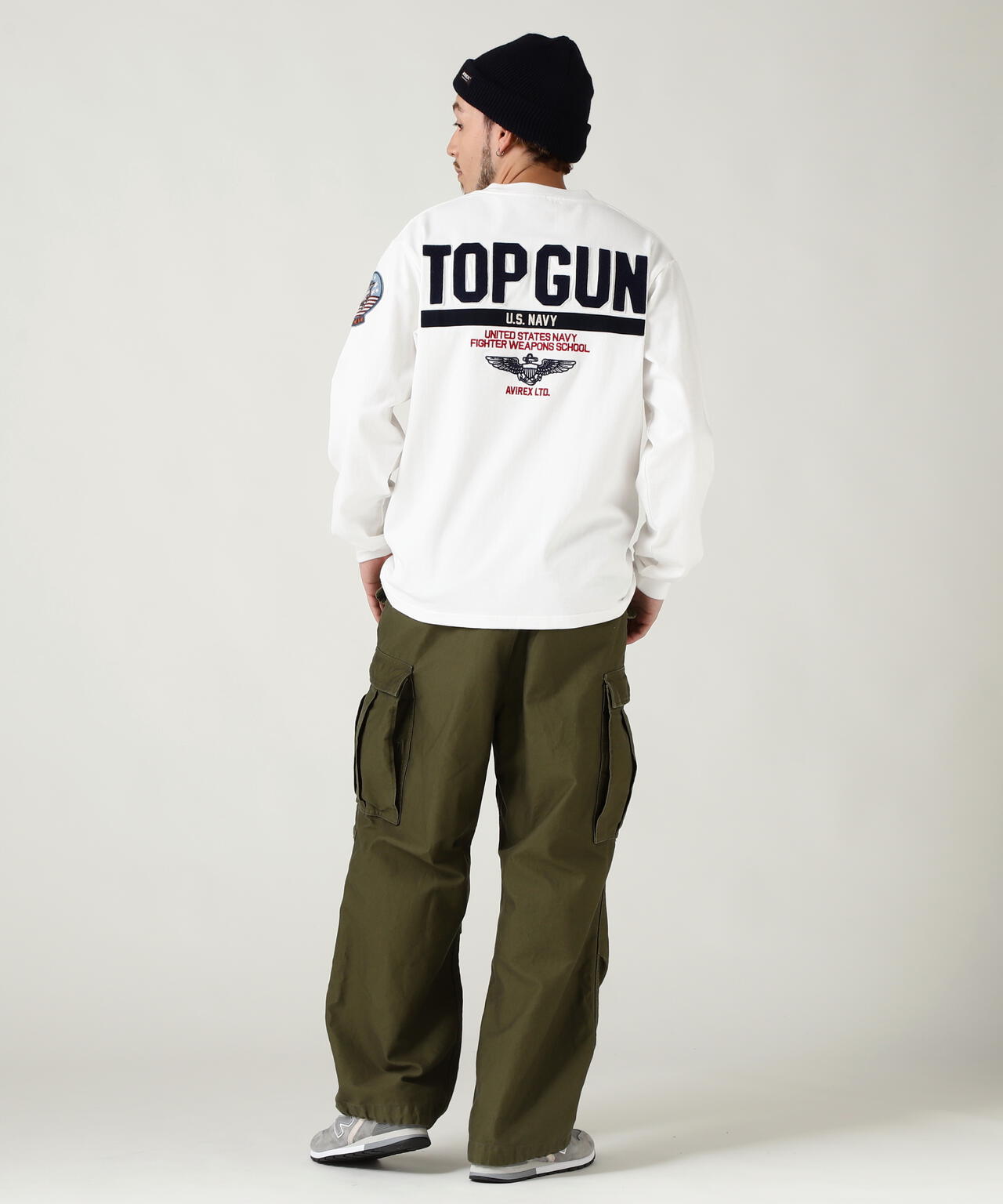 LONG SLEEVE T-SHIRT TOPGUN / 長袖 Tシャツ トップガン