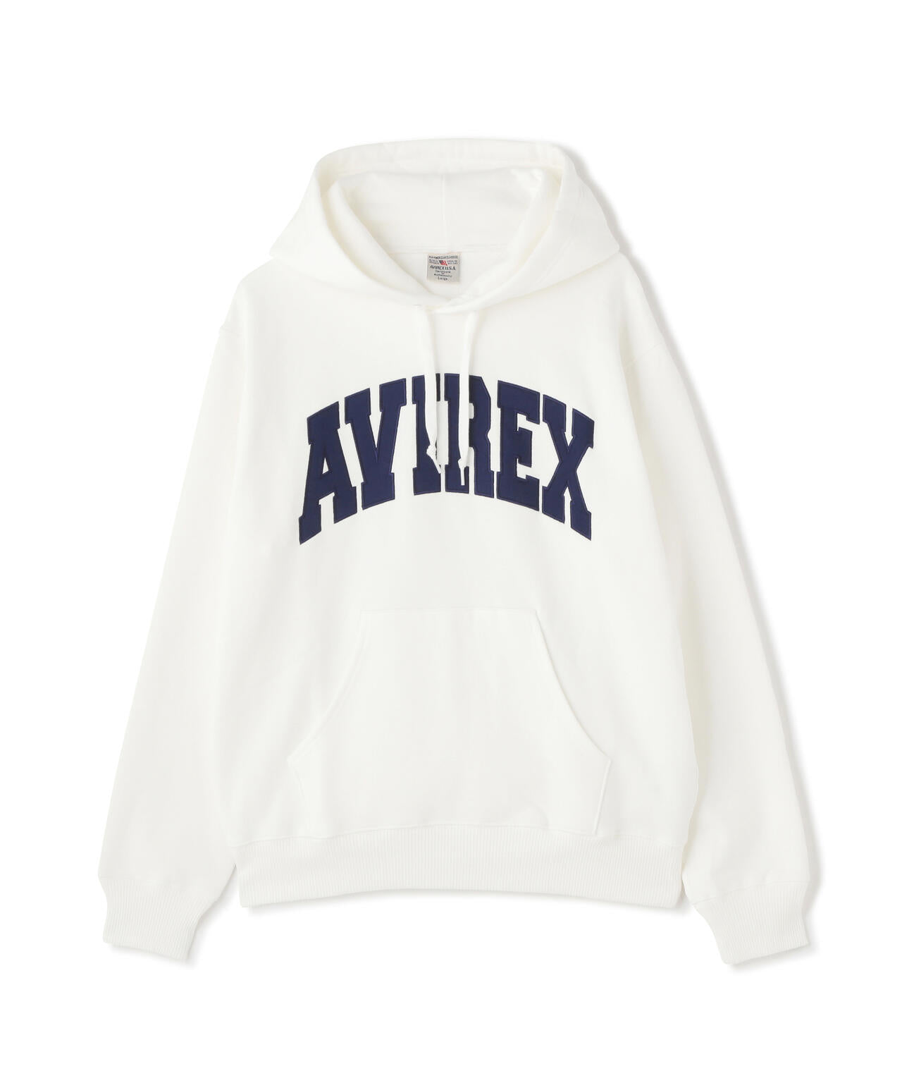 《DAILY/デイリー》PULLOVER SWEAT PARKA LOGO / プルオーバー スウェット パーカー ロゴ / AVIREX