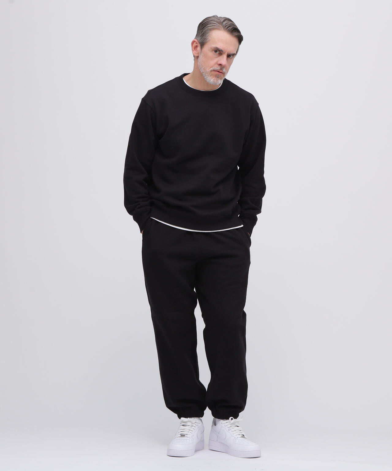 《DAILY/デイリー》CREW NECK L/S SWEAT / クルーネック ロングスリーブ スウェット / AVIREX / アヴィレ