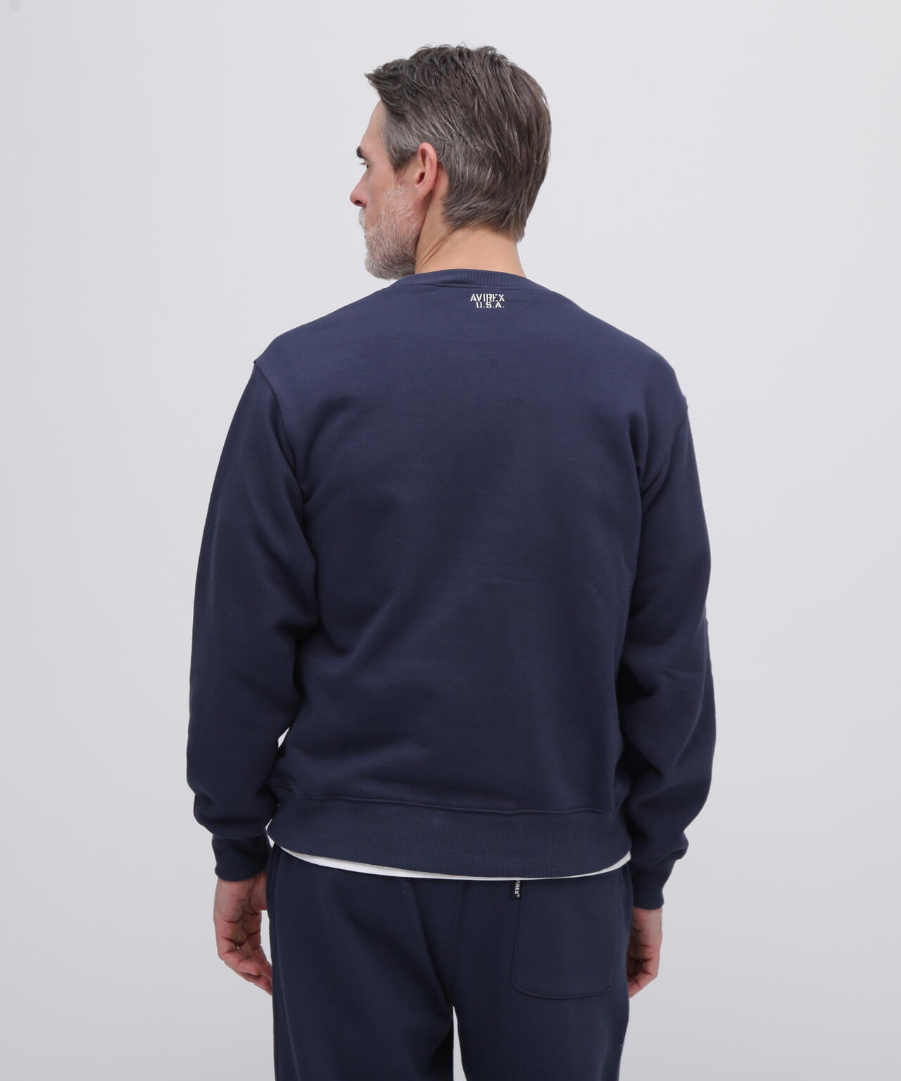 《DAILY/デイリー》CREW NECK L/S SWEAT LOGO / クルーネック ロングスリーブ スウェット / AVIREX /