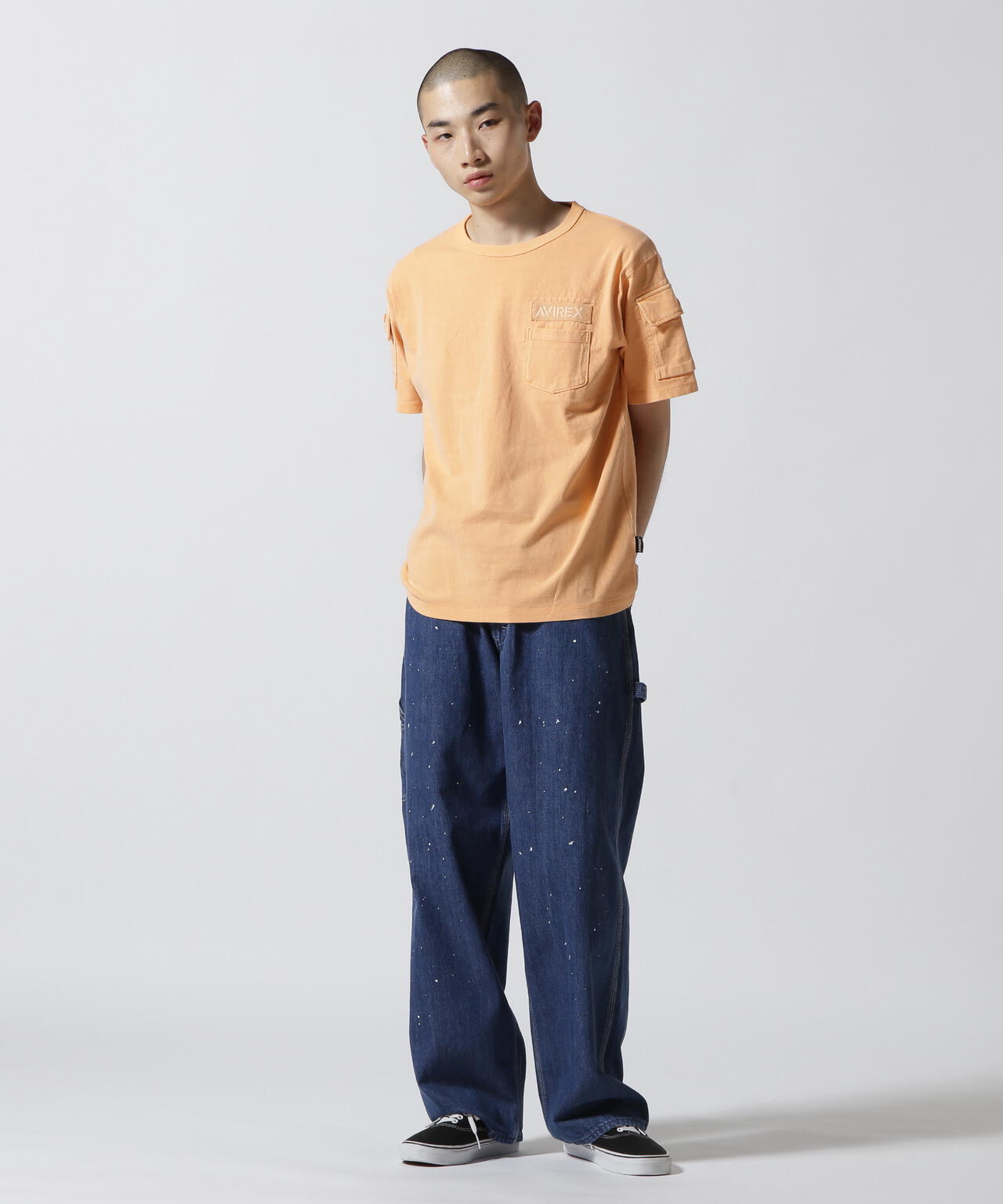 《WEB&DEPOT限定》GARMENT DYE FATIGUE T-SHIRT
