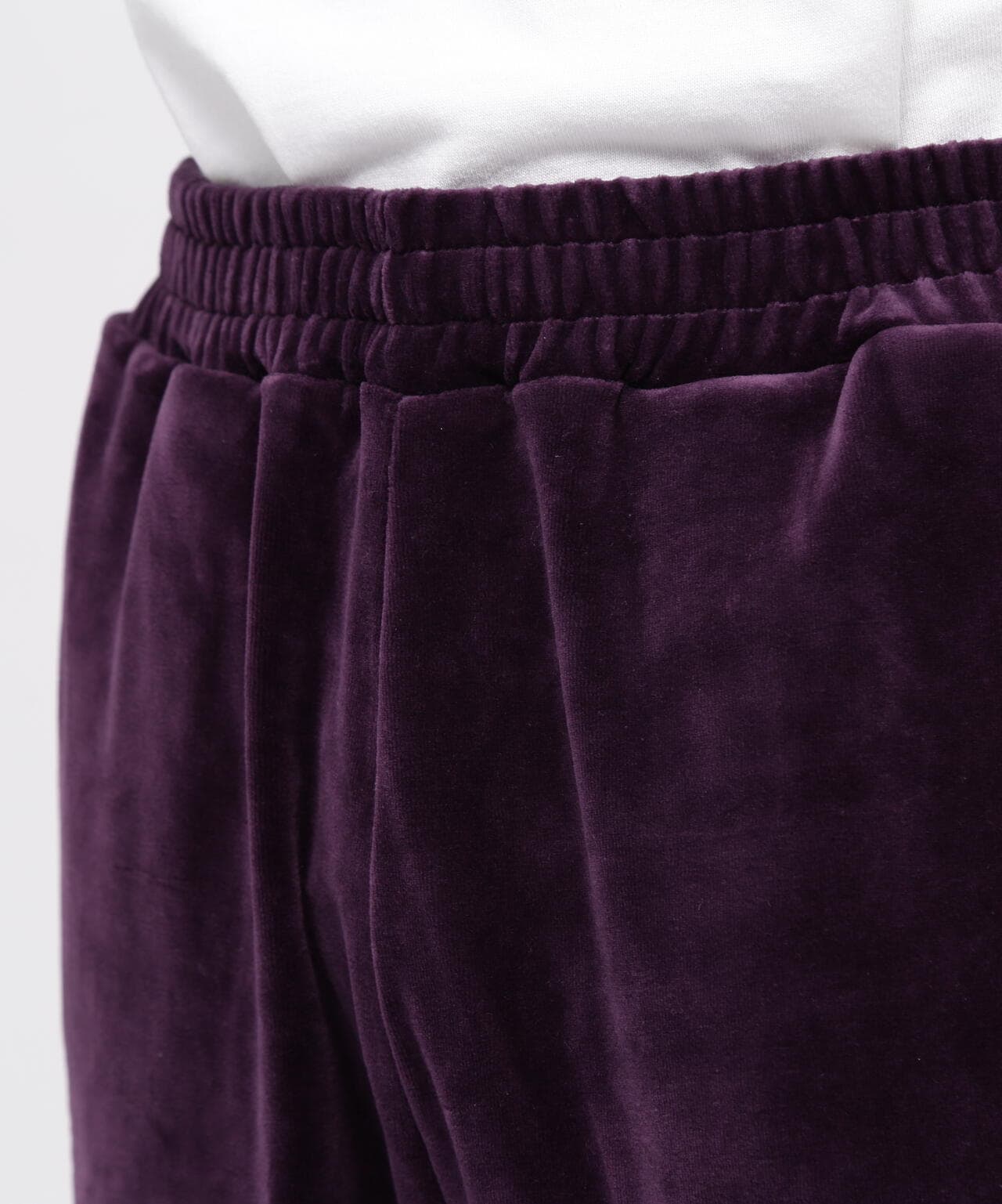 《WEB&DEPOT限定》VELOUR TRACK PANTS / ベロア トラックパンツ