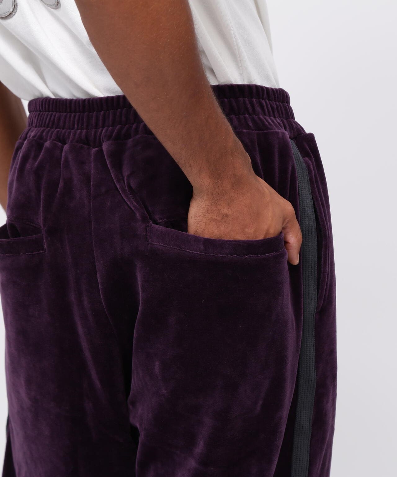 《WEB&DEPOT限定》VELOUR TRACK PANTS / ベロア トラックパンツ