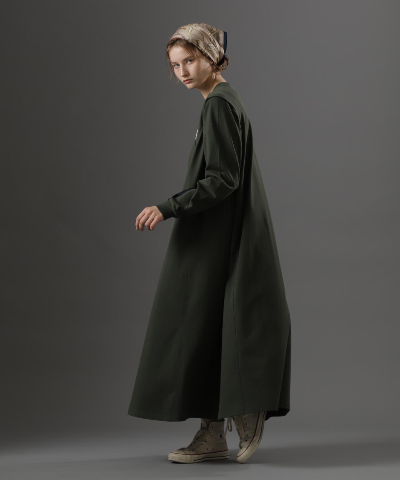 DIFFERENT FABRICS FATIGUE DRESS/ディファレントファブリックファティー