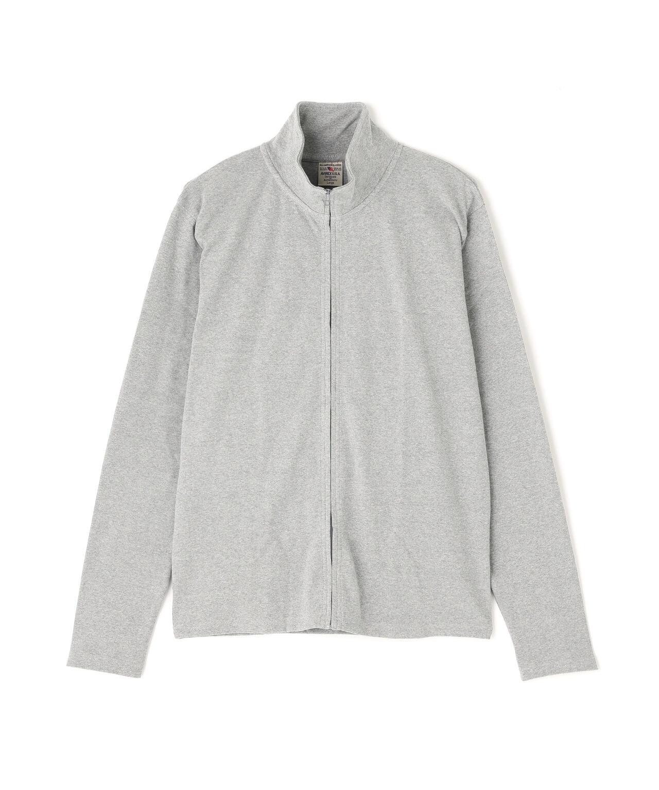 《DAILY/デイリー》STAND ZIP RIB JACKET/スタンドジップ リブ ジャケット