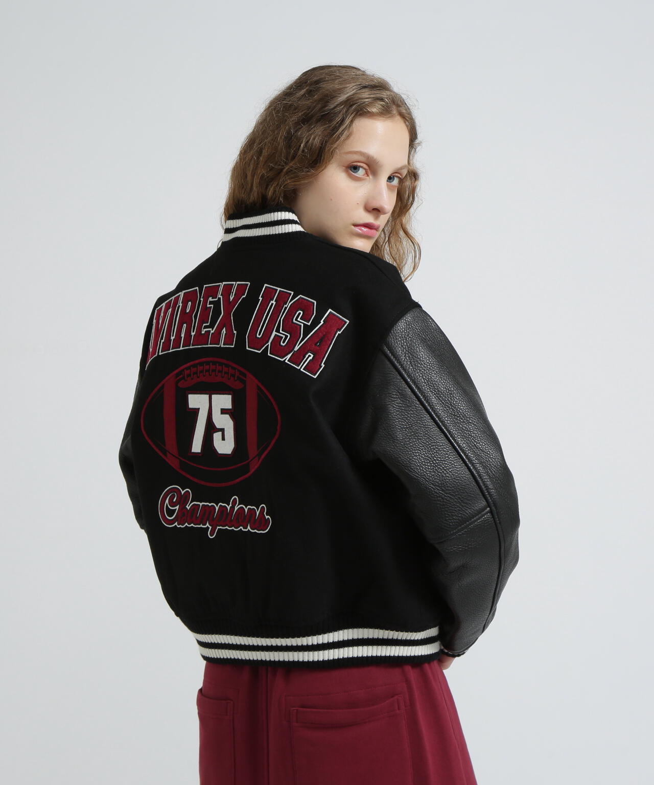 《WEB&DEPOT限定》SKOOKUM VARSITY JACKET/スクーカム ヴァーシティ ジャケット