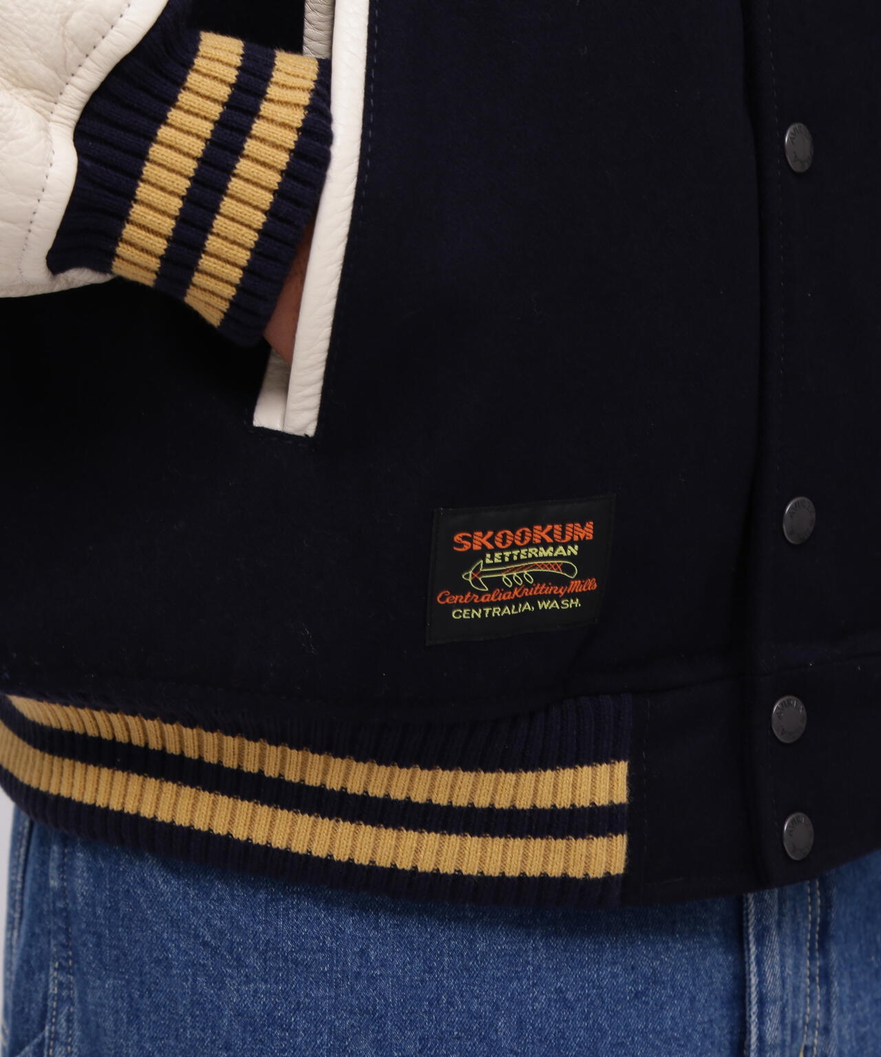 《WEB&DEPOT限定》SKOOKUM VARSITY JACKET/スクーカム ヴァーシティ ジャケット