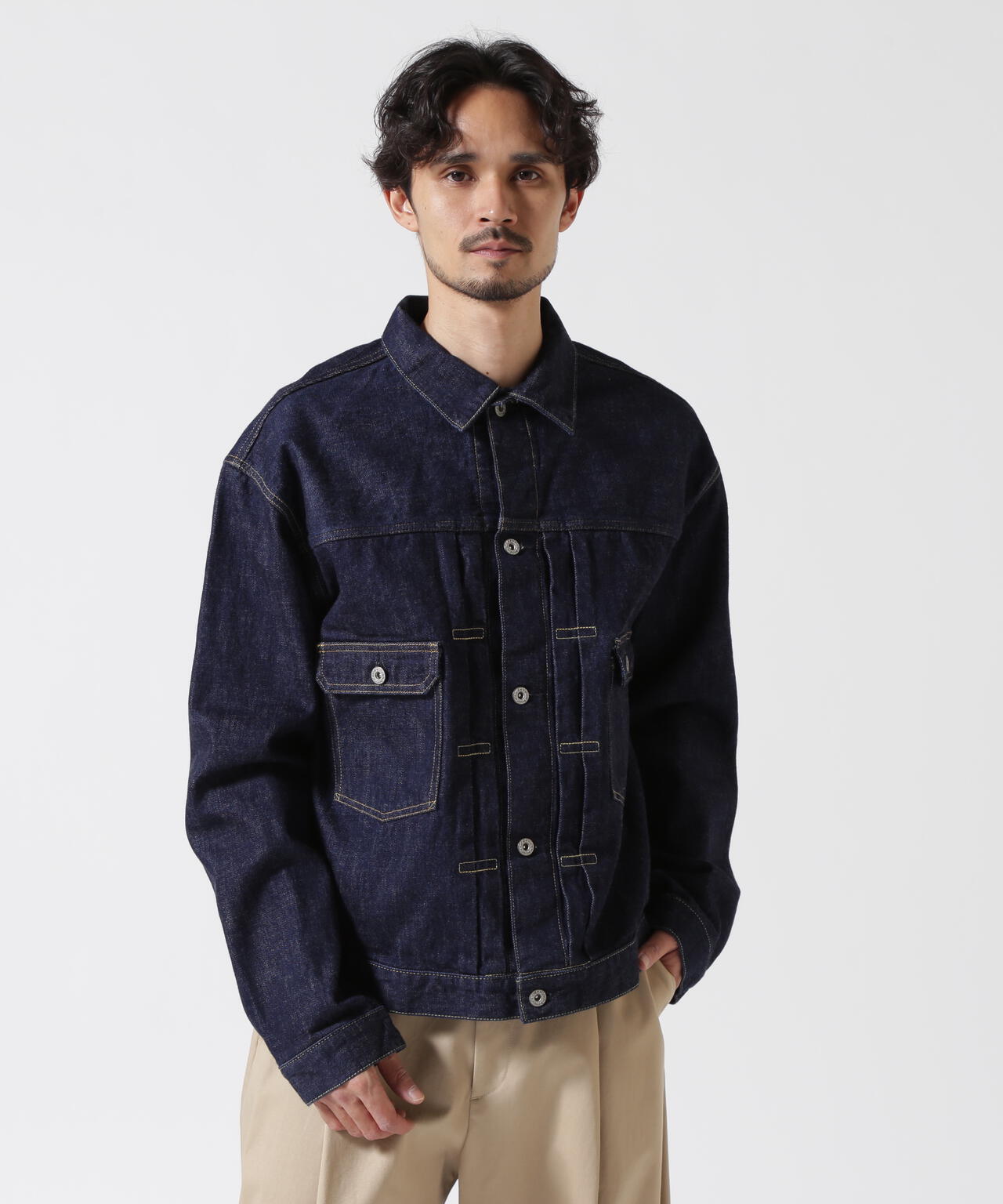 《TFQP》DENIM JKT ONE WASH / デニムジャケット ワンウォッシュ / AVIREX / アヴィレックス