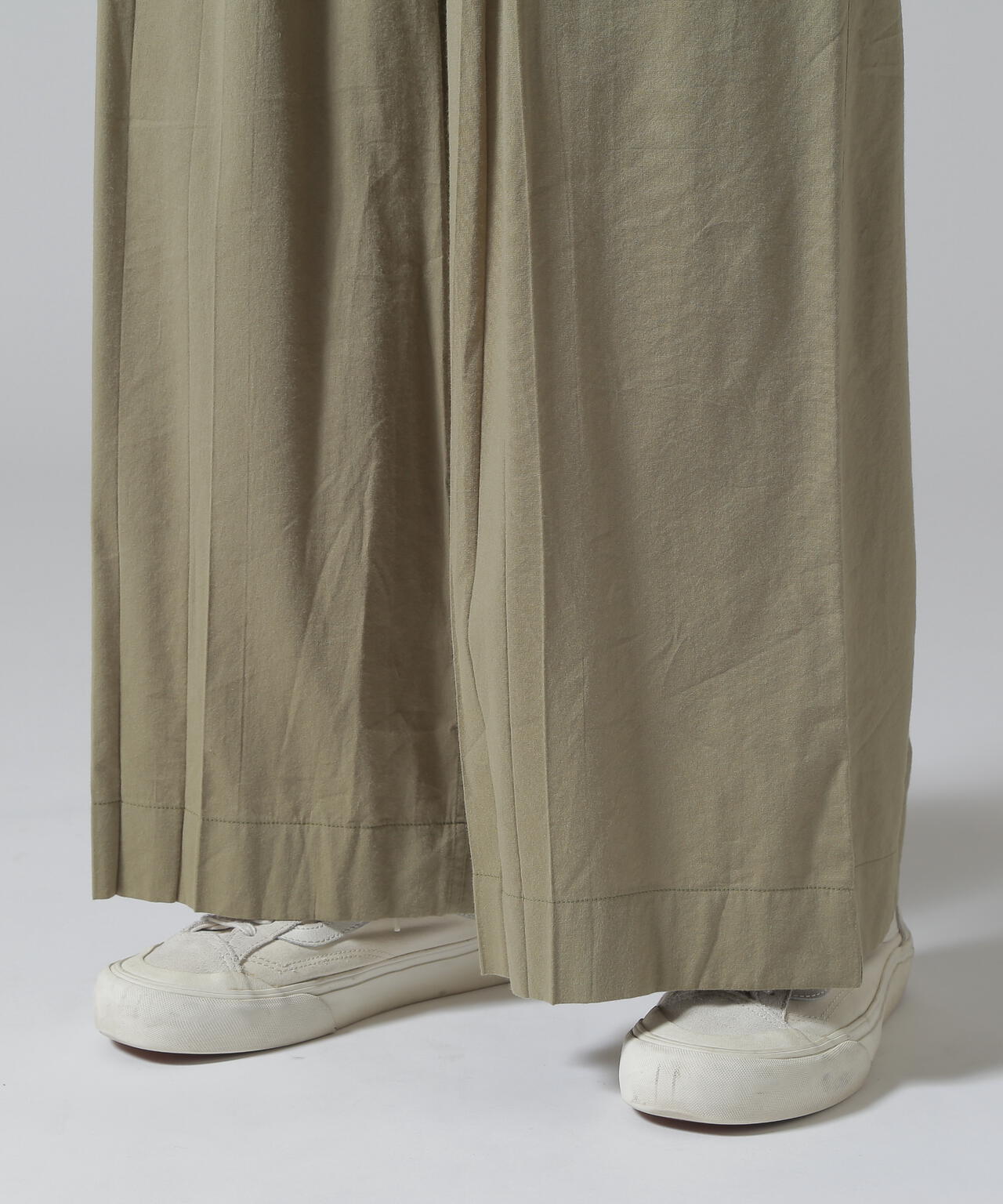 BOX PLEATS RELAX PANTS/ボックスプリーツ リラックスパンツ