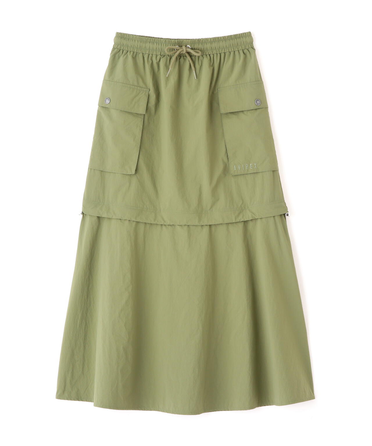 MILITARY DETACHABLE BIG POCKET SKIRT/ミリタリーデタッチャブル ビッグポケットスカート