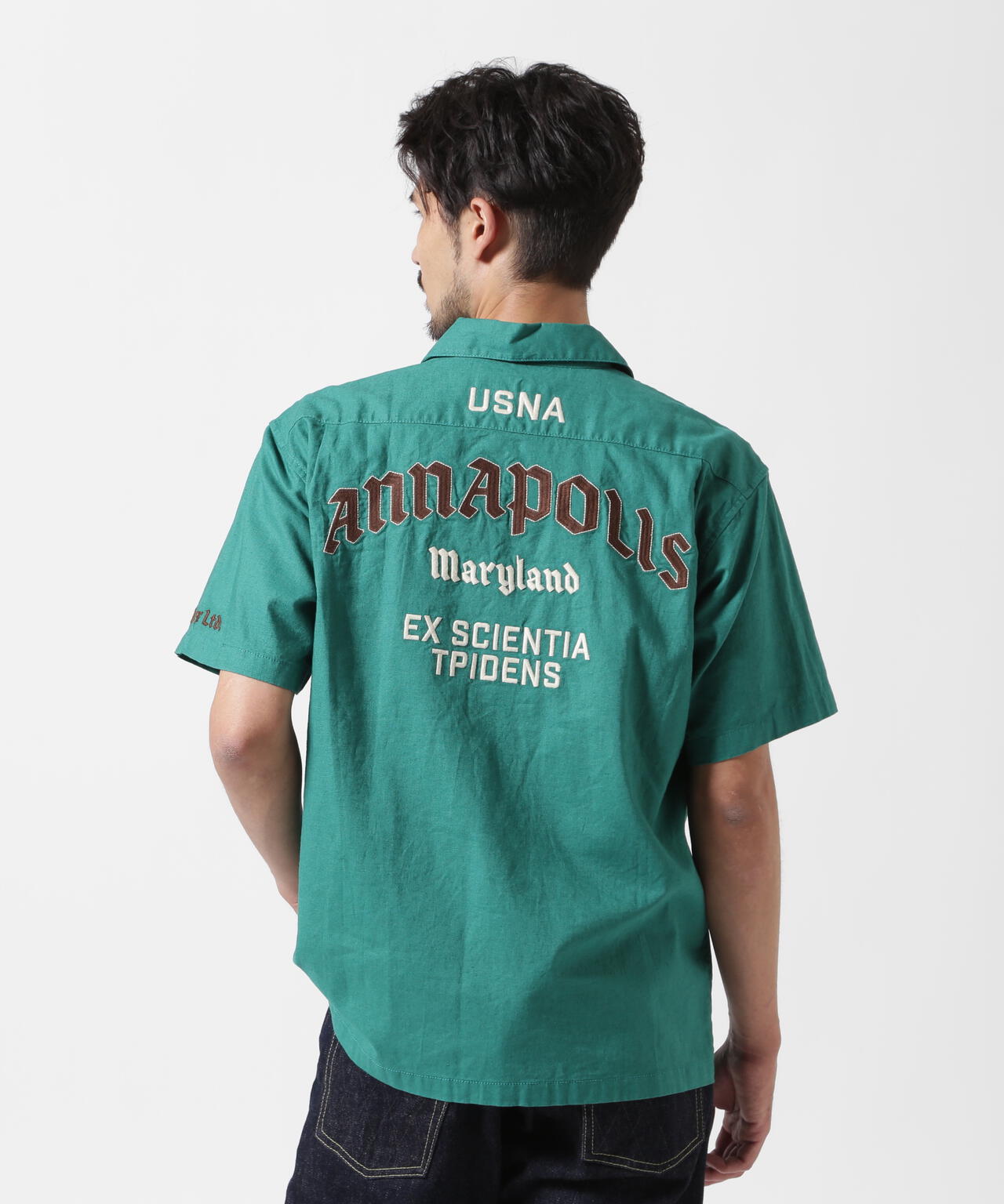 ANNAPOLIS WORK SHIRT / アナポリス 半袖ワークシャツ / AVIREX / アヴィレックス