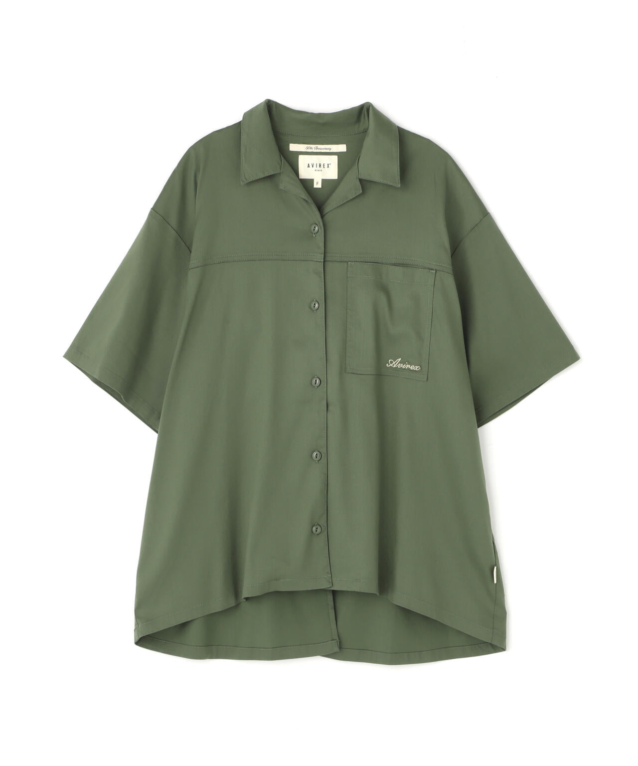 《直営店限定》WOMEN'S BACK RIBBON TENCEL SHIRTS/バックリボン テンセルシャツ