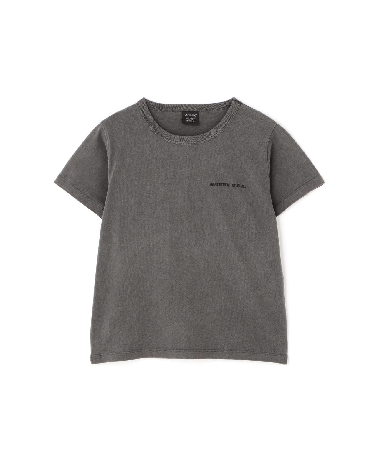 《KID'S/キッズ》FADE WASH PRINT T-SHIRT / フェイドウォッシュ プリント 半袖Tシャツ / AVIREX /