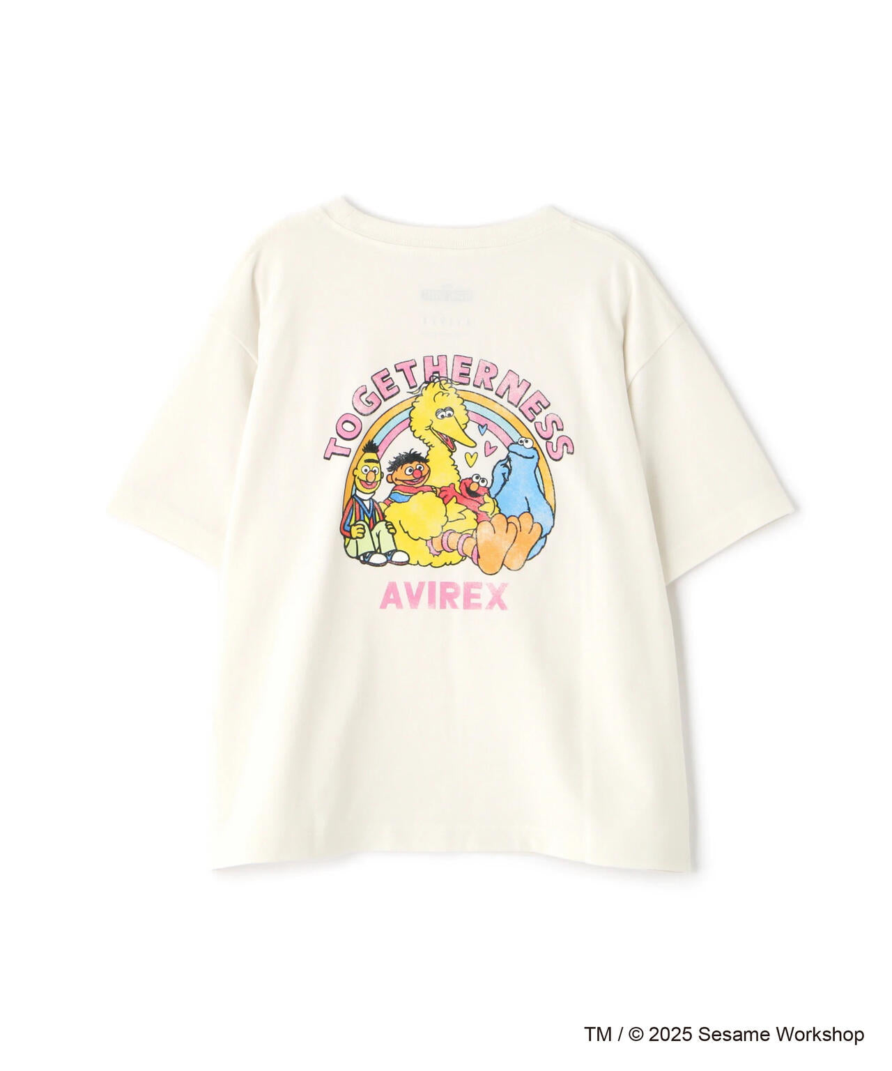 《SESAME STREET meets AVIREX》TOGETHERNESS T-SHIRT
