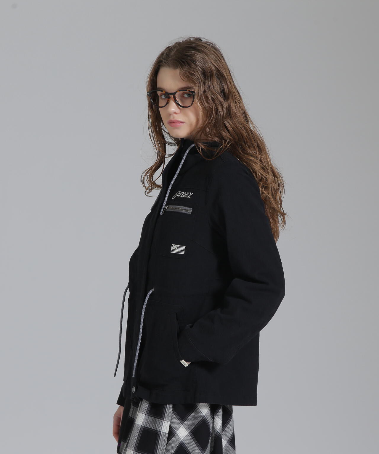 COLOR ZIP COMBI JACKET/カラージップコンビジャケット