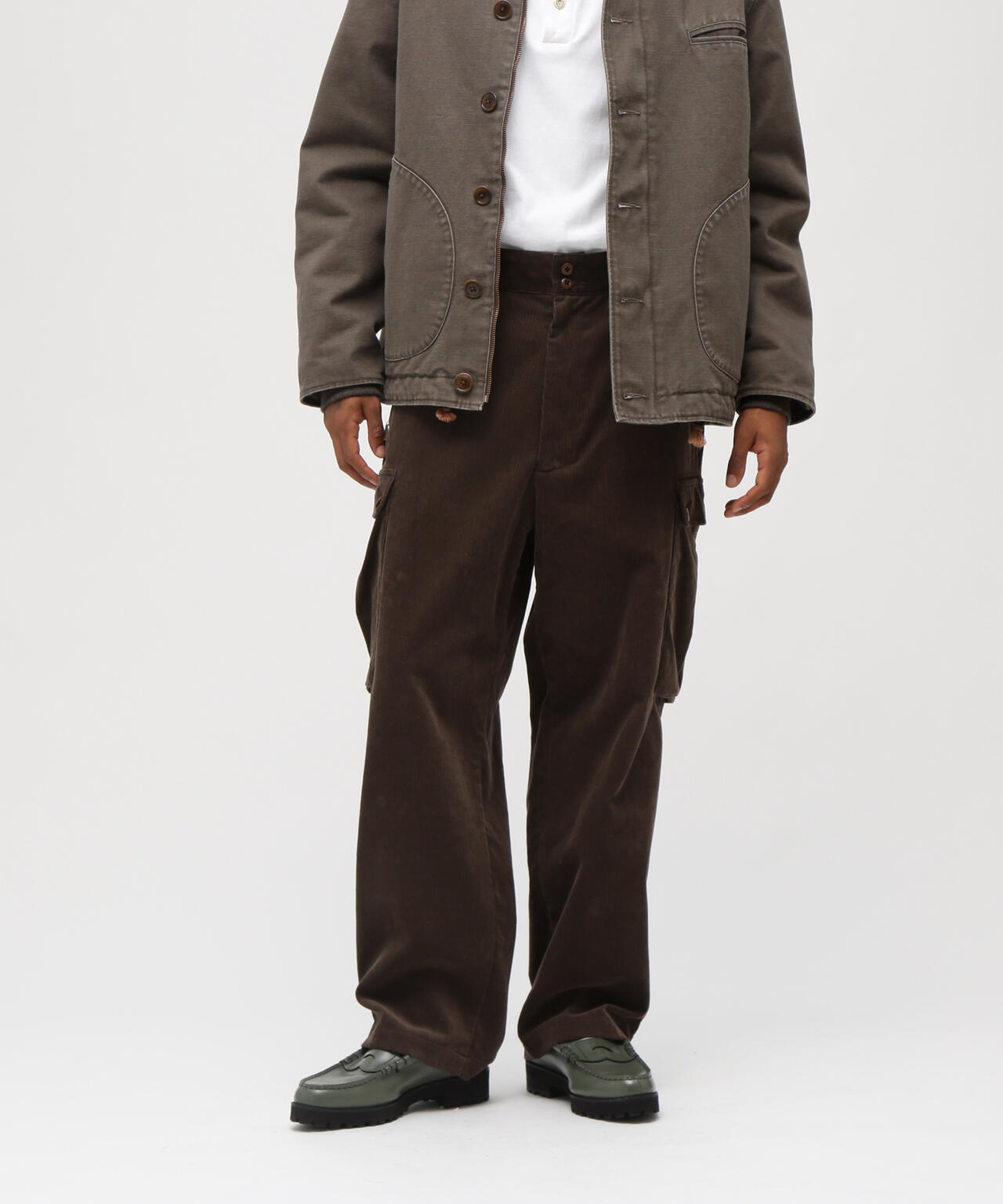 《TFQP by HANDROOM》M-47 CORDUROY CARGO TROUSERS