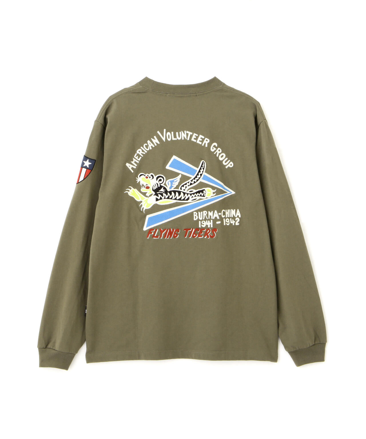 EMB FLYING TIGER L/S T-SHIRT