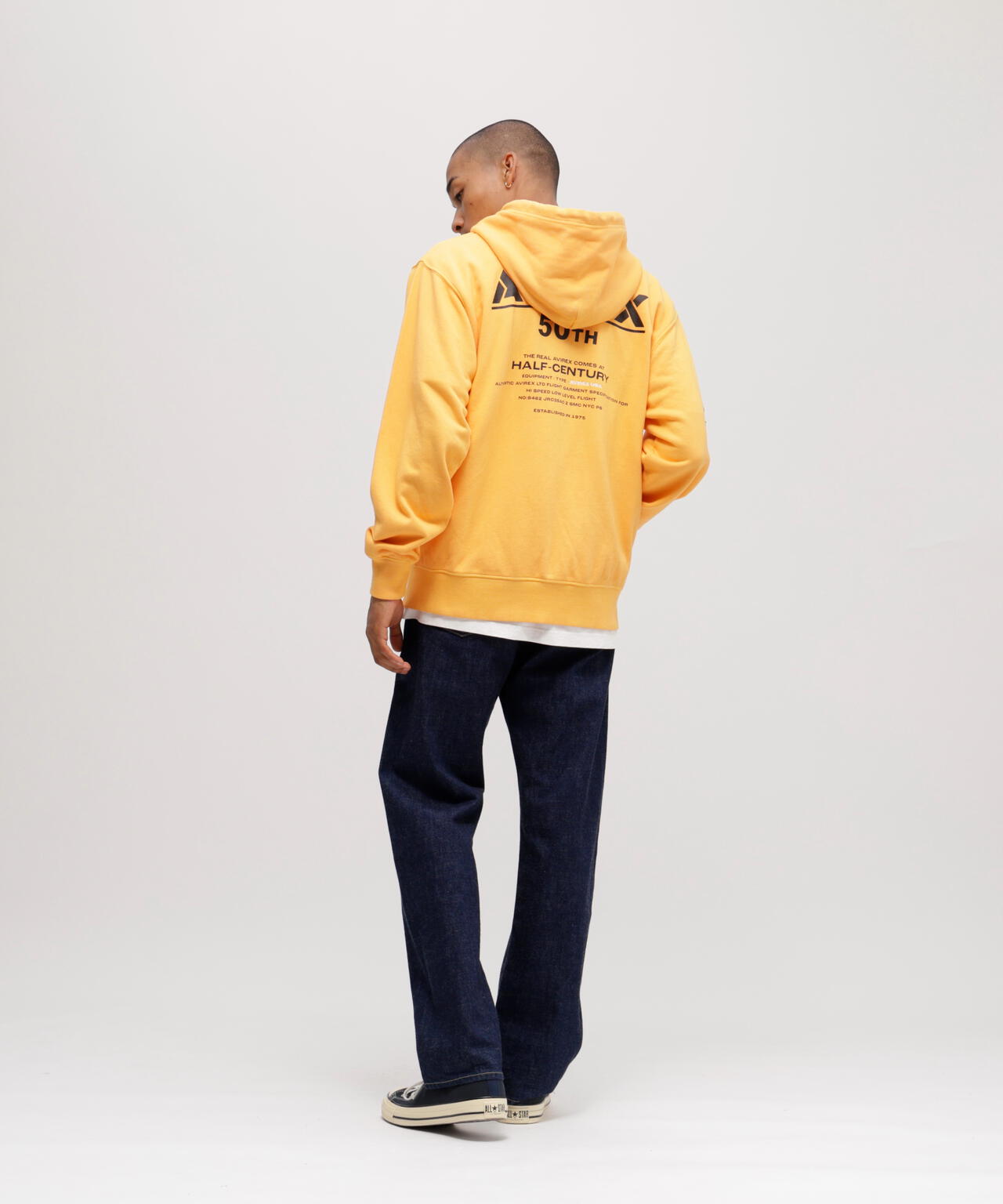 《50th Anniversary》FADE WASH ZIP UP PARKA