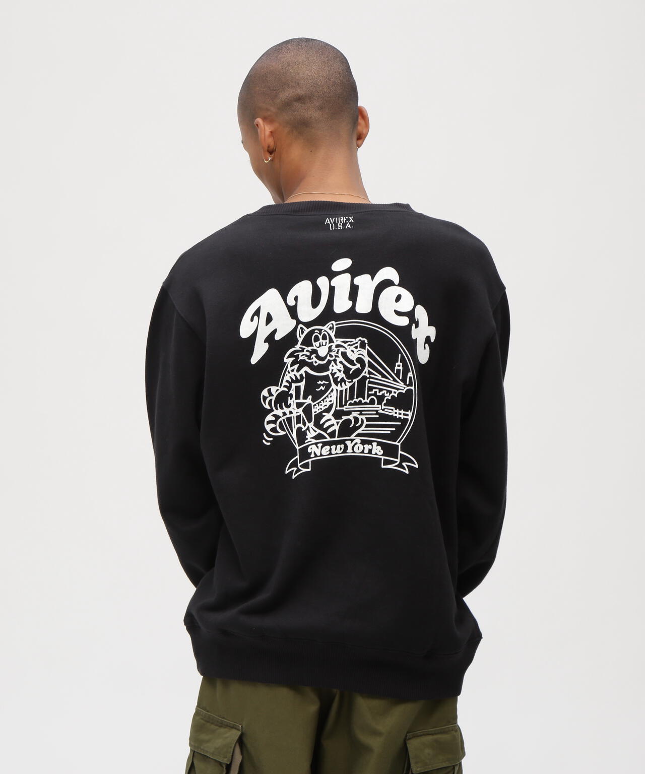 《WEB&DEPOT限定》CREW SWEAT TOM CAT