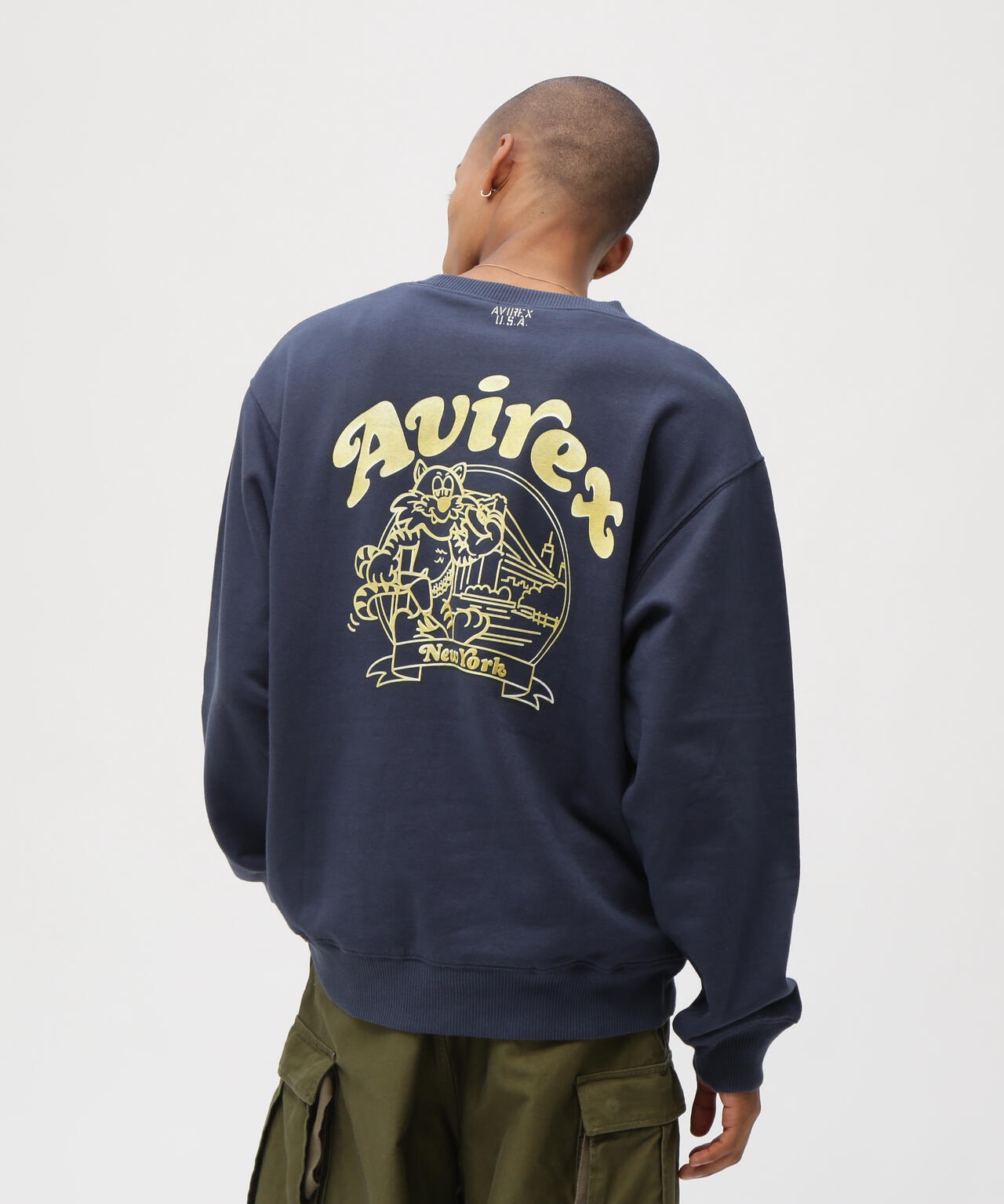 《WEB&DEPOT限定》CREW SWEAT TOM CAT